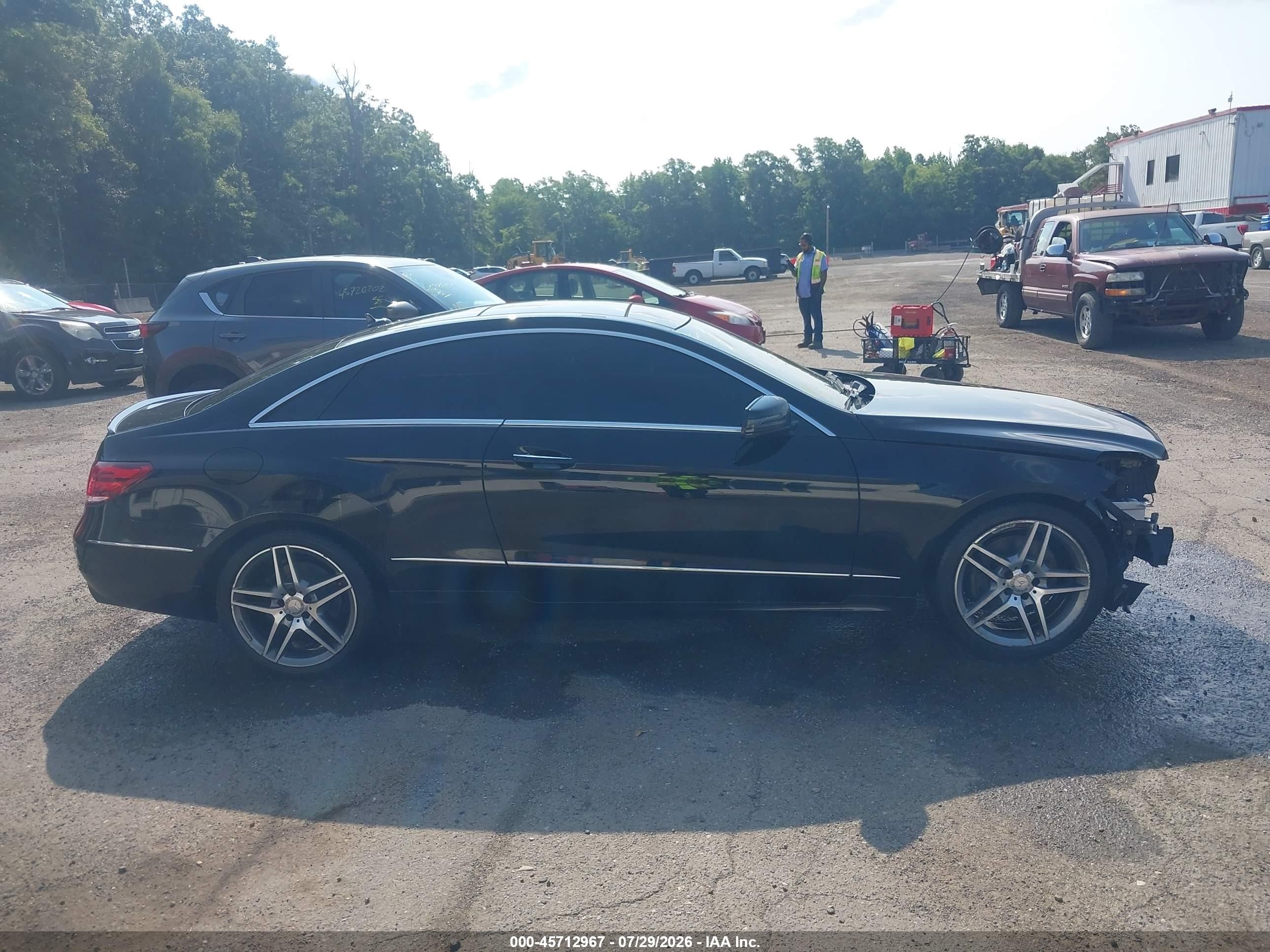 2014 Mercedes-benz E 350 4matic Black vin: WDDKJ8JB8EF253078