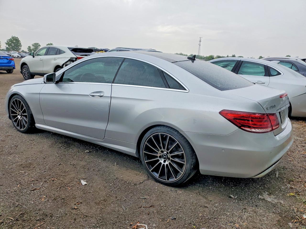 2014 Mercedes-benz E 350 4matic Silver vin: WDDKJ8JB8EF270561