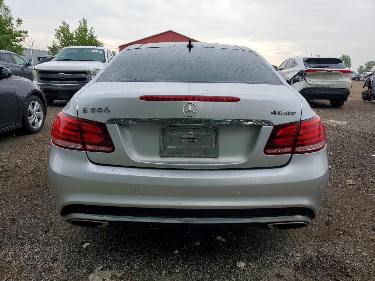 2014 Mercedes-benz E 350 4matic Silver vin: WDDKJ8JB8EF270561