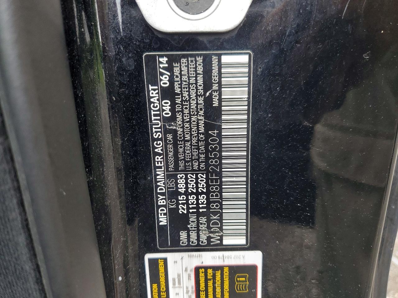 2014 Mercedes-benz E 350 4matic Black vin: WDDKJ8JB8EF285304