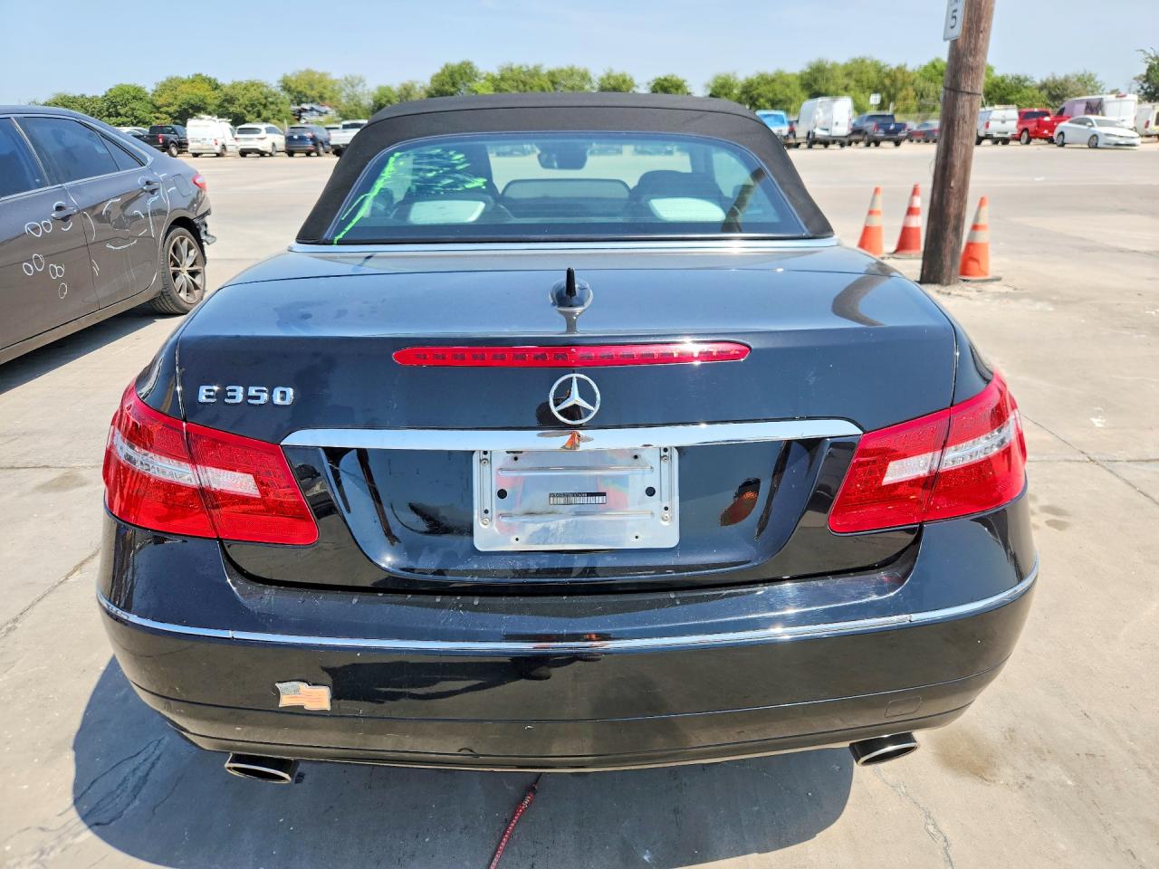 2011 Mercedes-benz E 350 Black vin: WDDKK5GF0BF076088