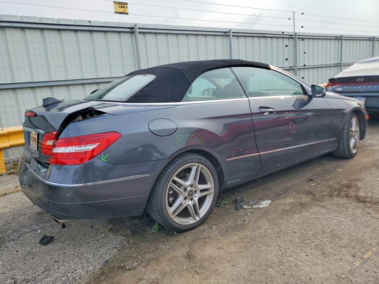 2011 Mercedes-benz E 350 Gray vin: WDDKK5GF2BF057526