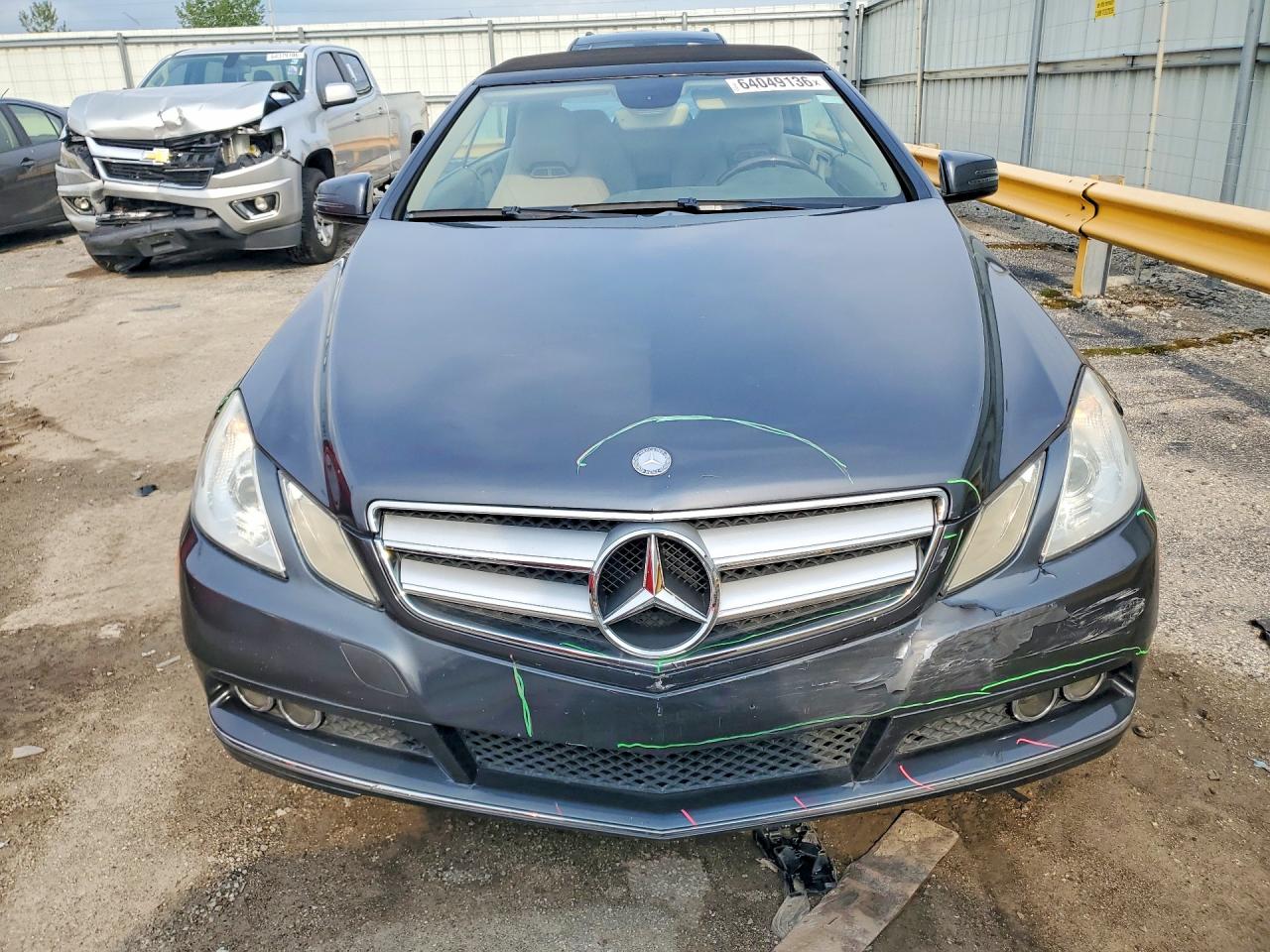 2011 Mercedes-benz E 350 Gray vin: WDDKK5GF2BF057526