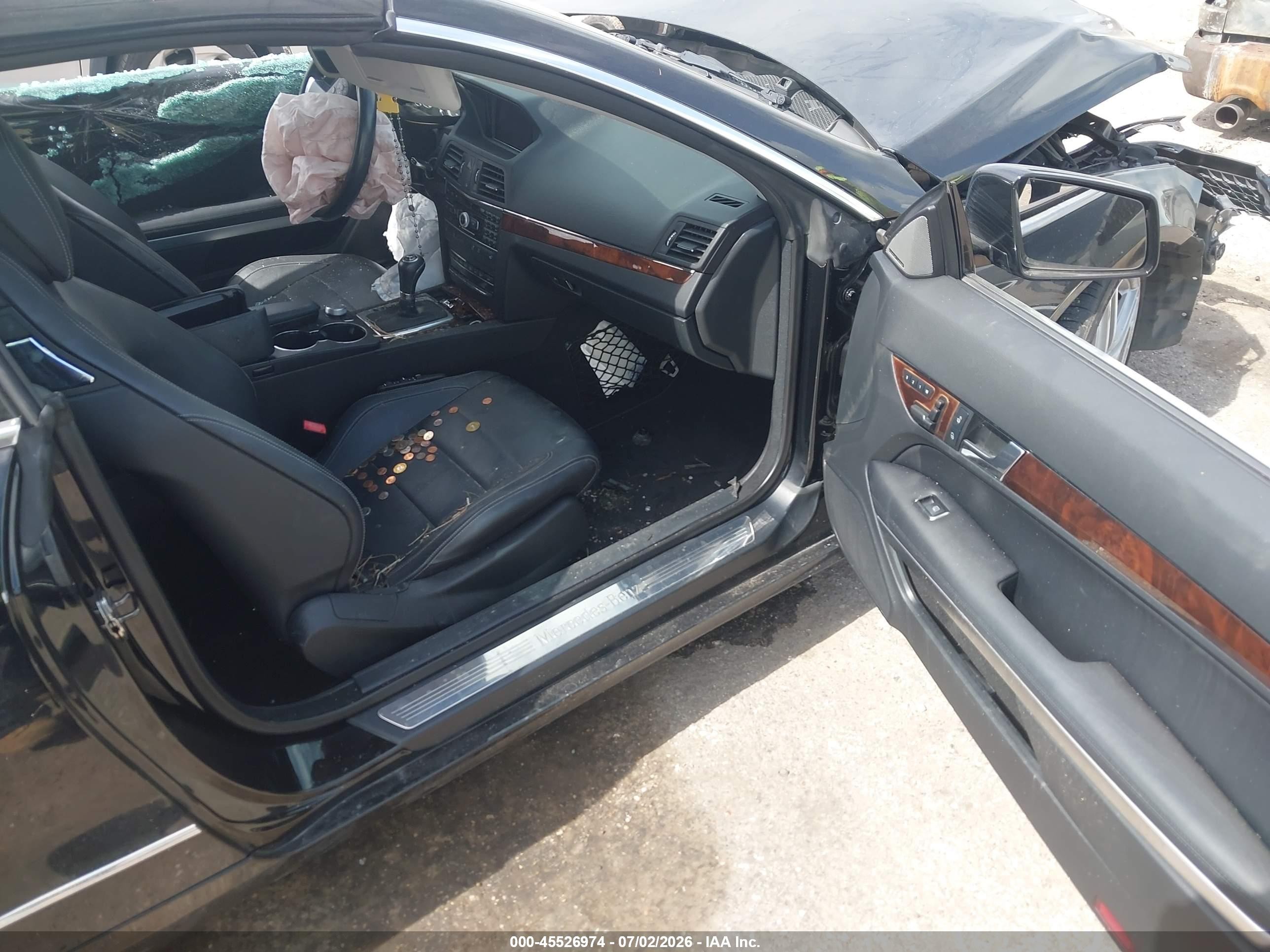 2011 Mercedes-benz E 350   Черный vin: WDDKK5GF5BF096577