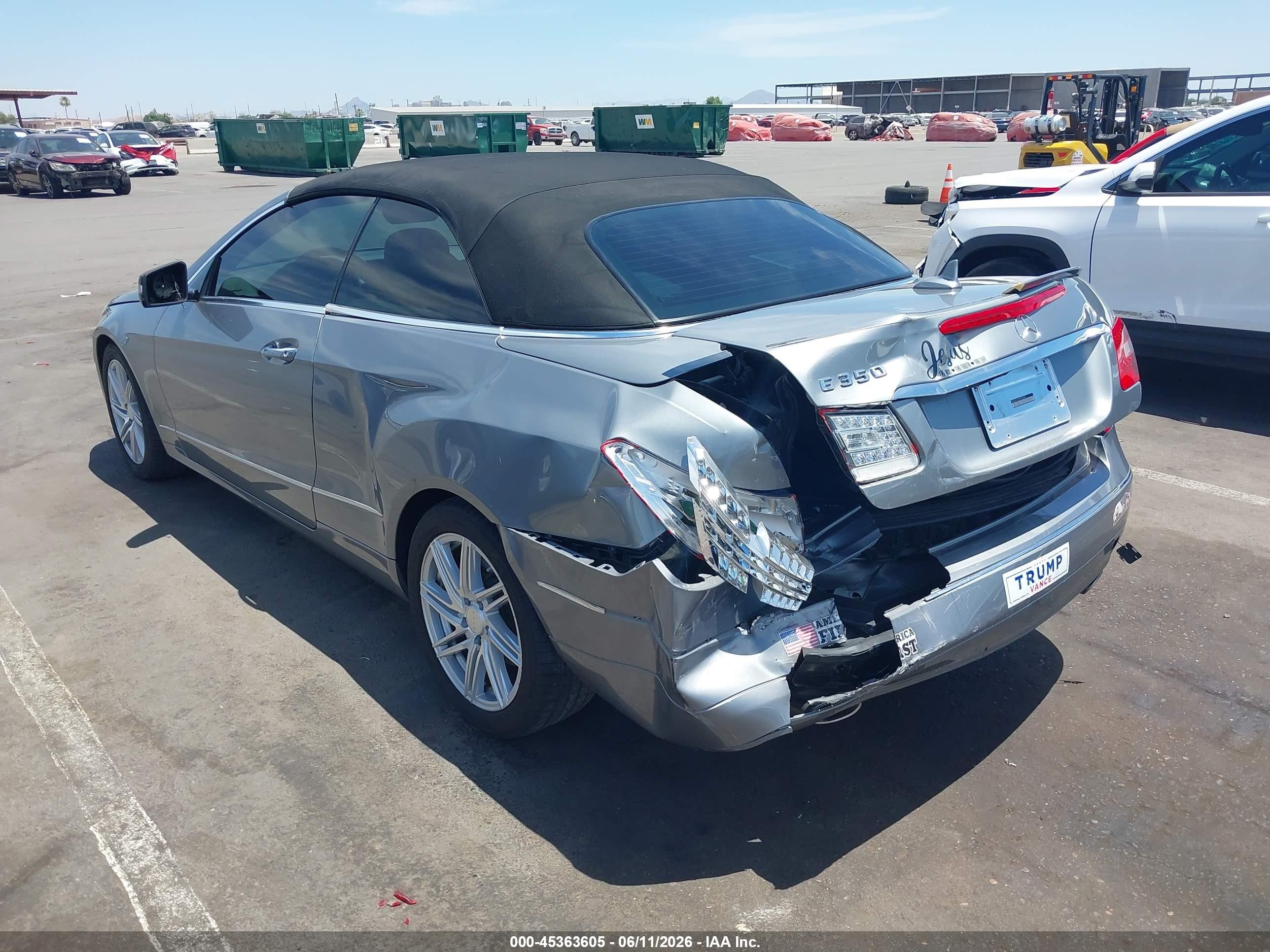 2011 Mercedes-benz E 350   Gray vin: WDDKK5GF5BF098586