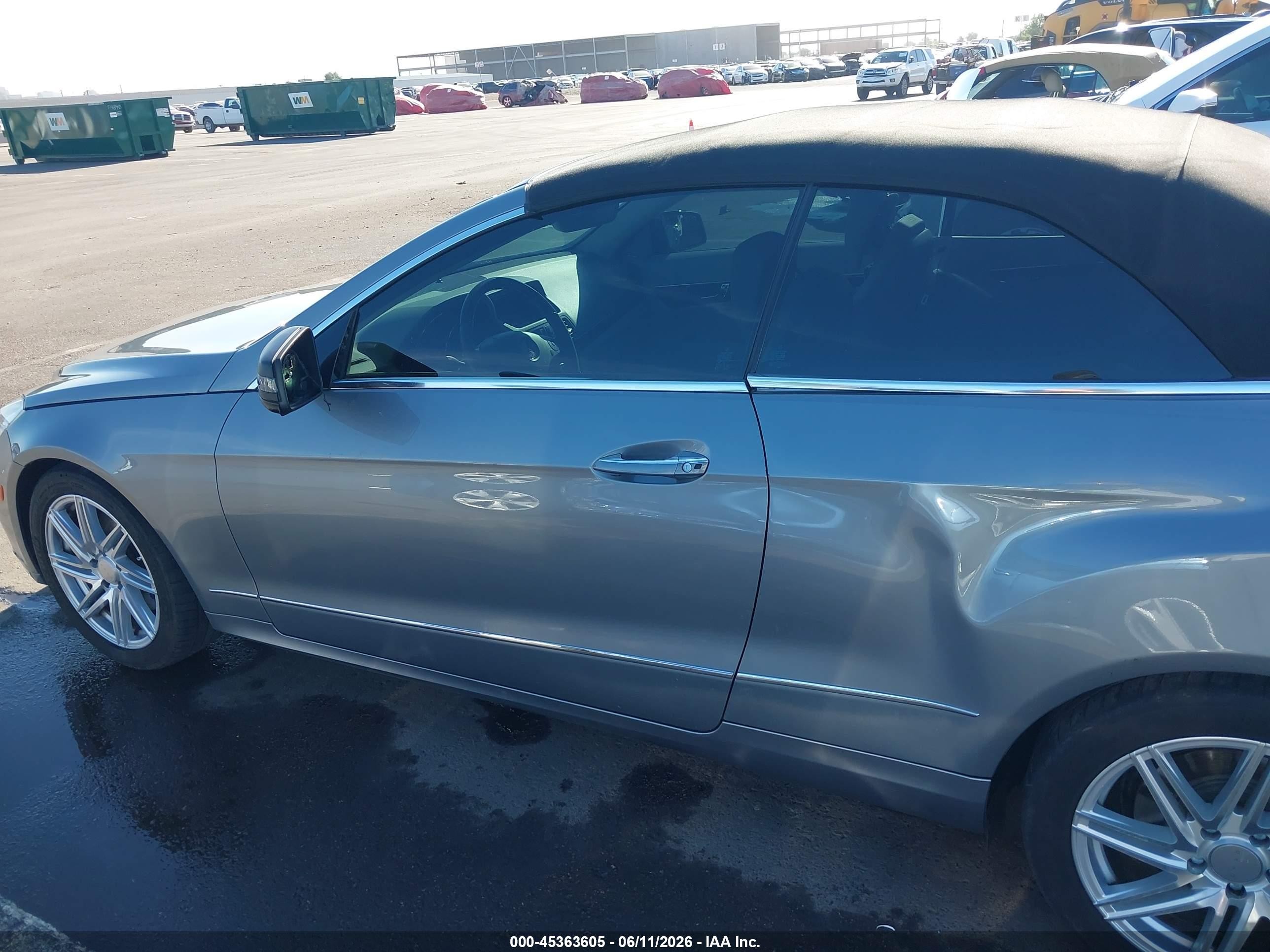 2011 Mercedes-benz E 350   Gray vin: WDDKK5GF5BF098586