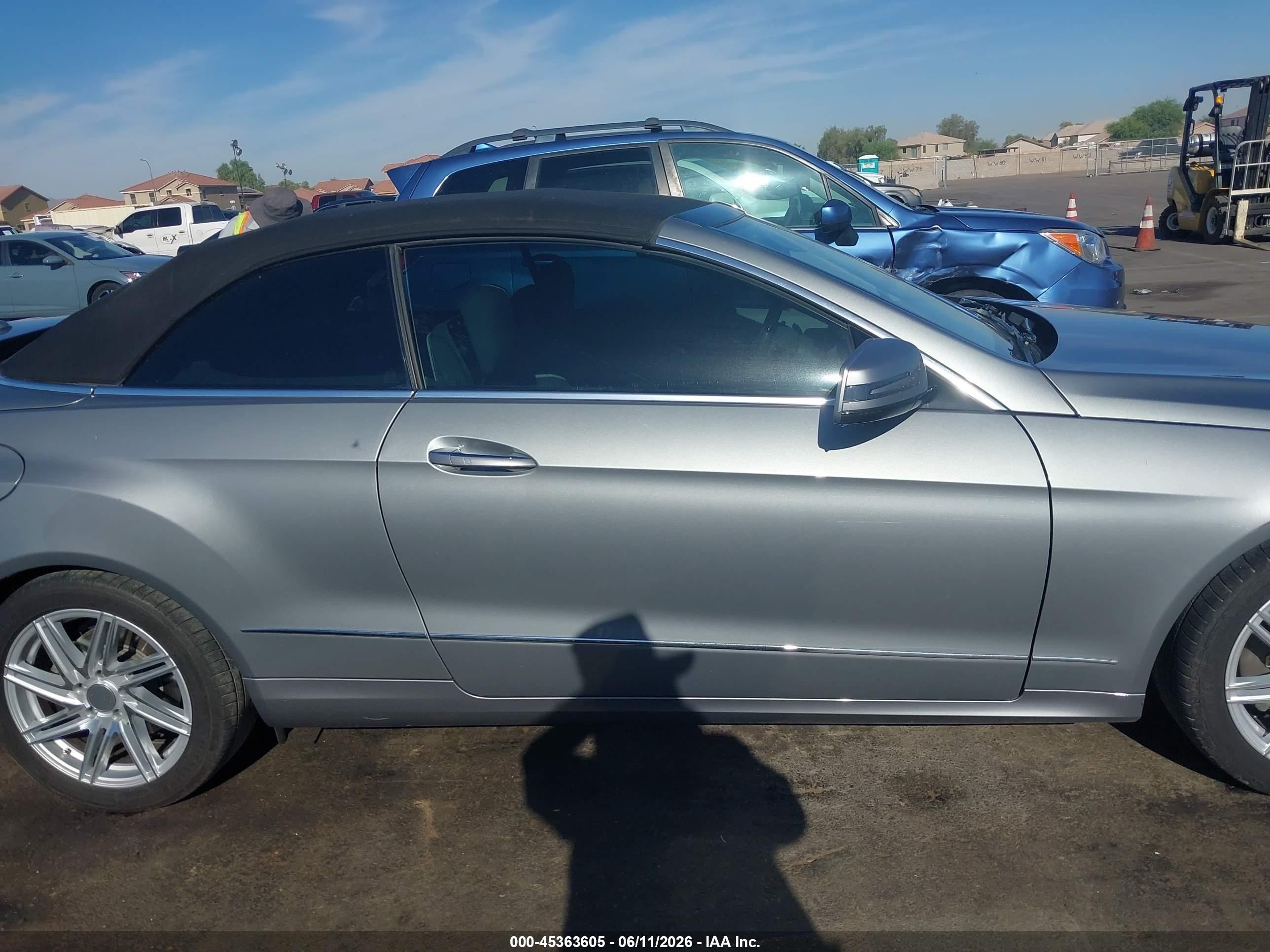 2011 Mercedes-benz E 350   Gray vin: WDDKK5GF5BF098586