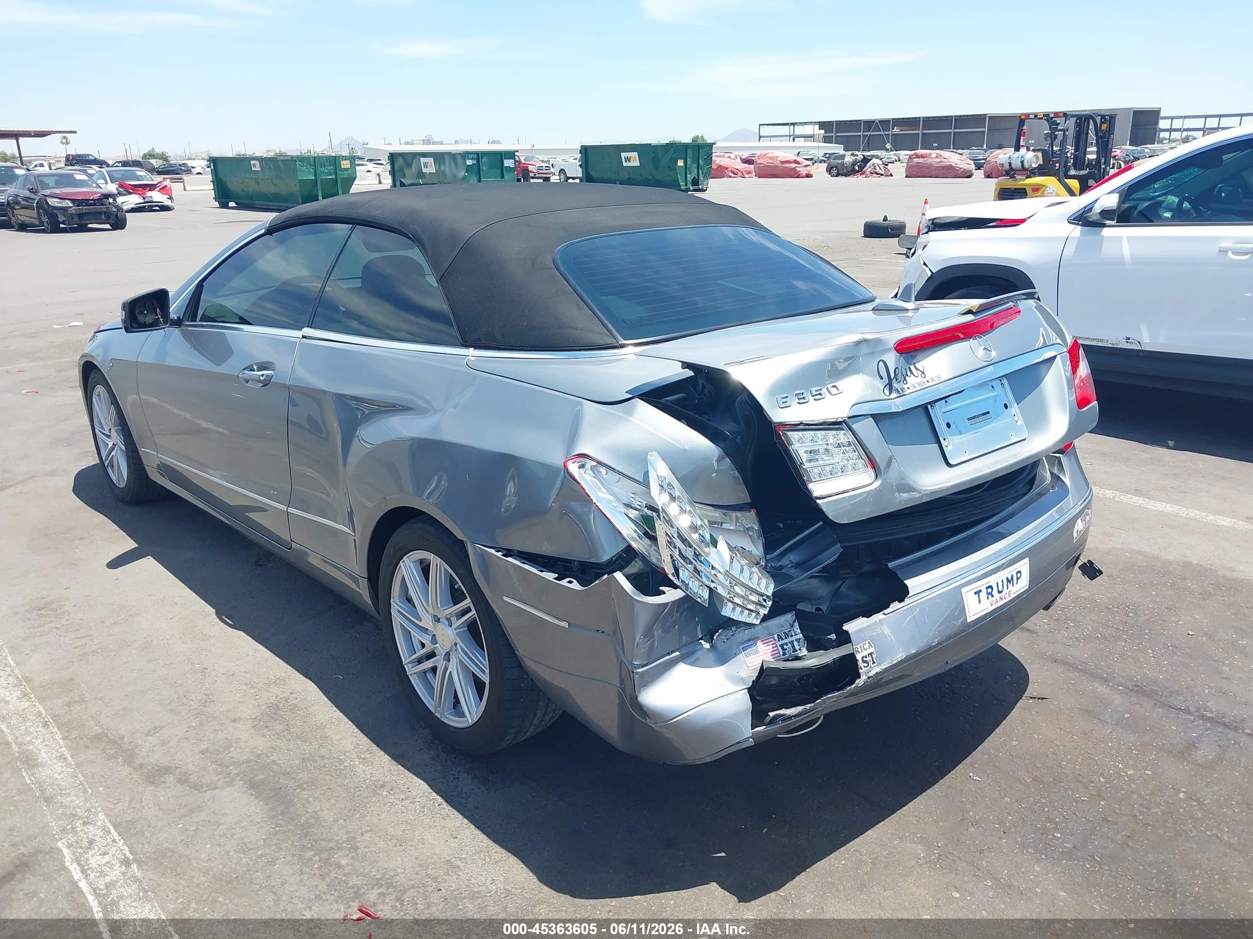 2011 Mercedes-benz E 350   Gray vin: WDDKK5GF5BF098586