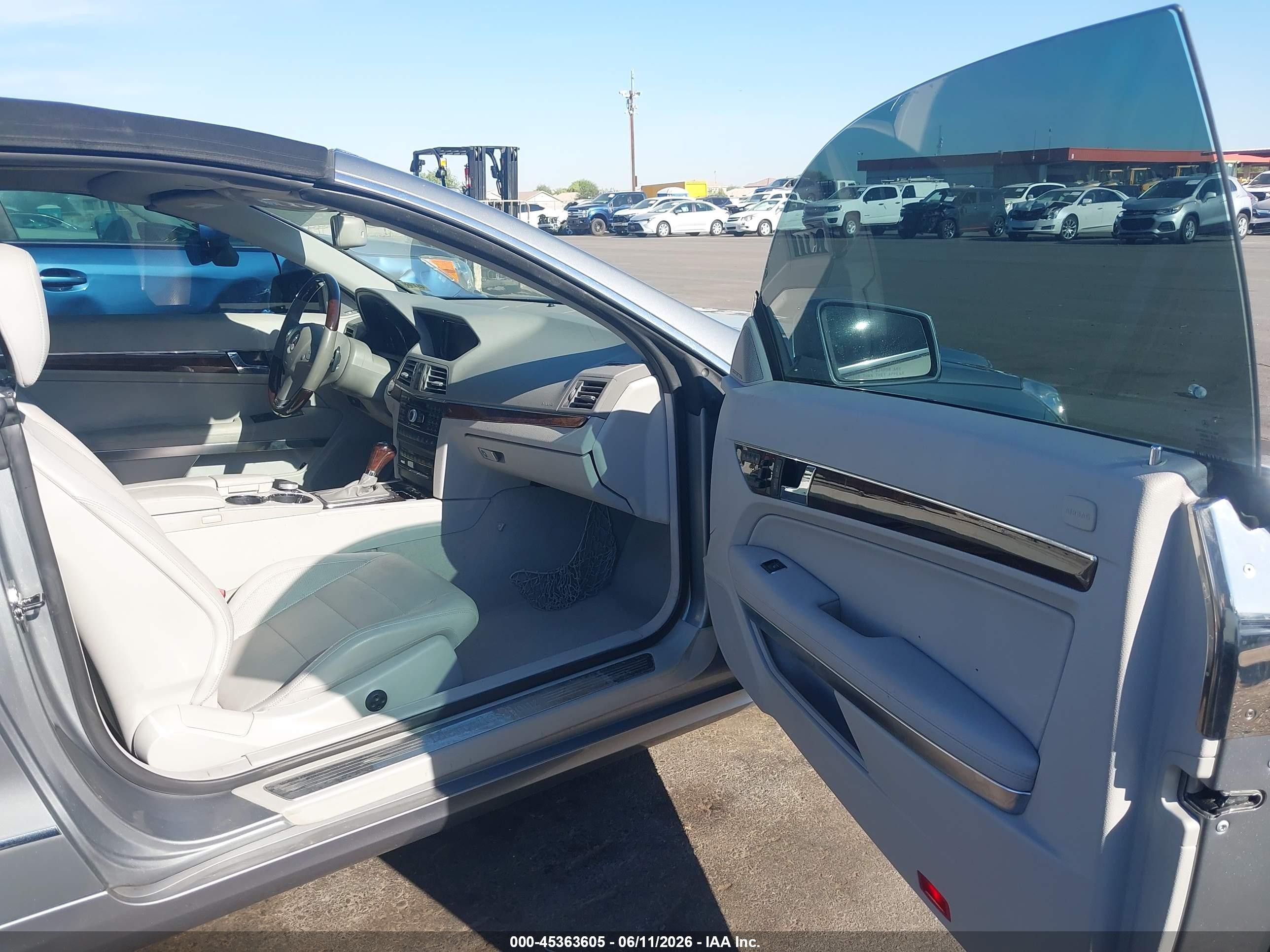 2011 Mercedes-benz E 350   Gray vin: WDDKK5GF5BF098586