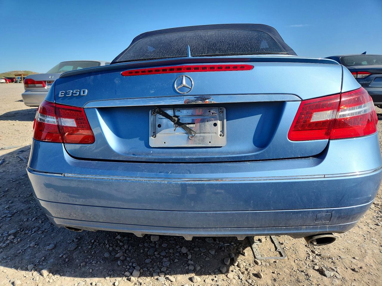 2011 Mercedes-benz E 350 Blue vin: WDDKK5GF6BF064396