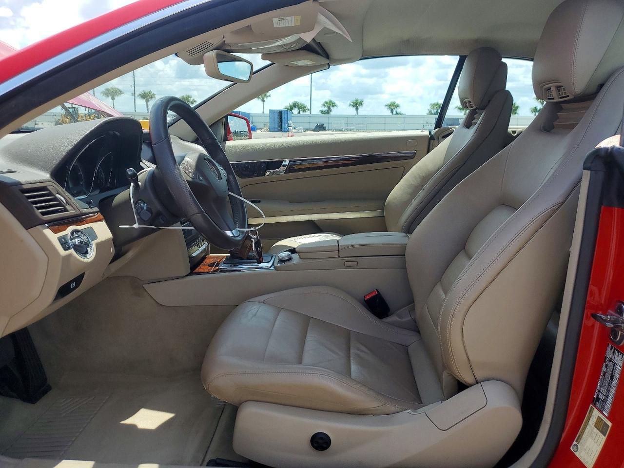 2011 Mercedes-benz E 350 Красный vin: WDDKK5GF7BF086374