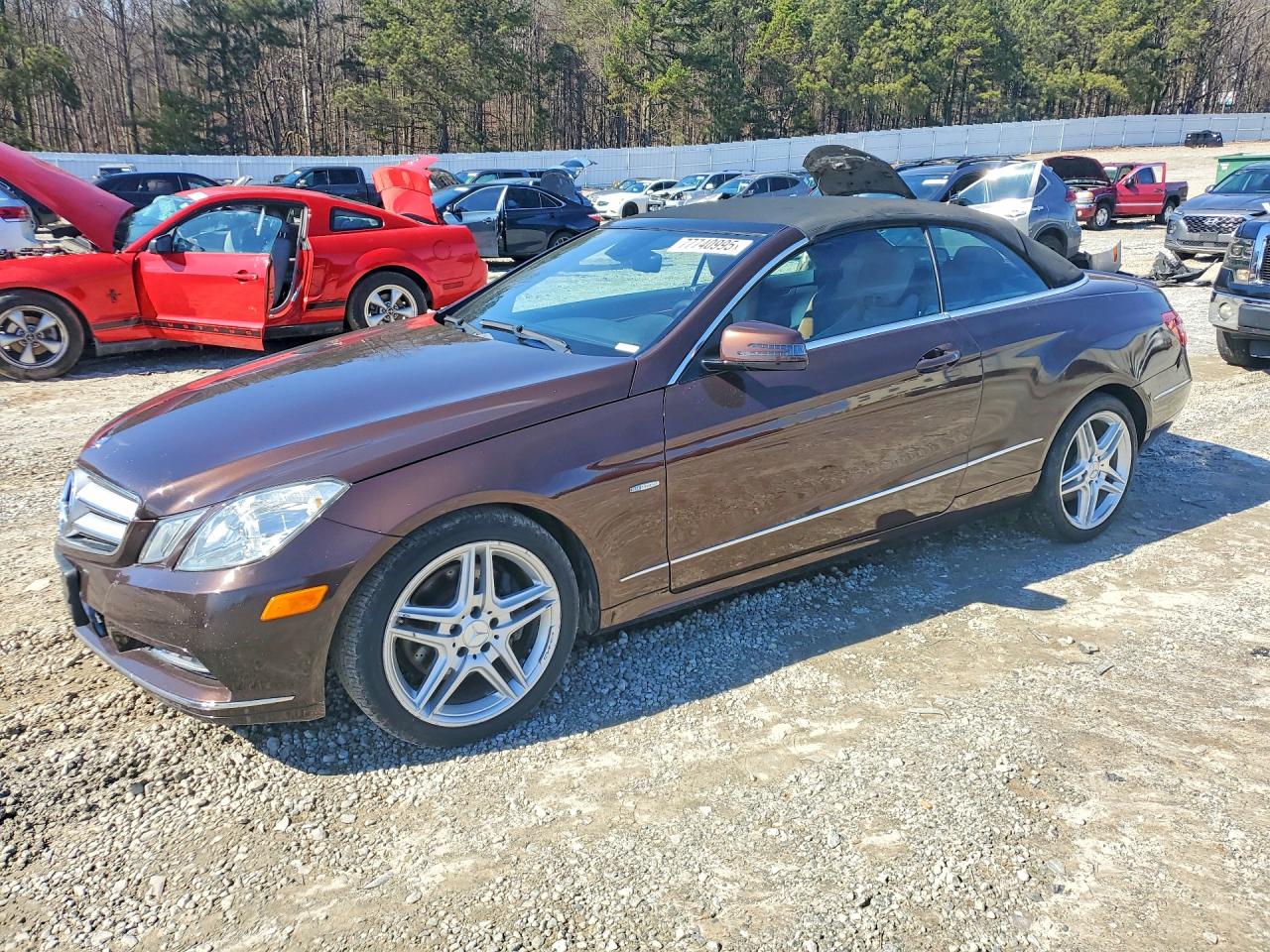 2012 Mercedes-benz E 350 Brown vin: WDDKK5KF0CF154460