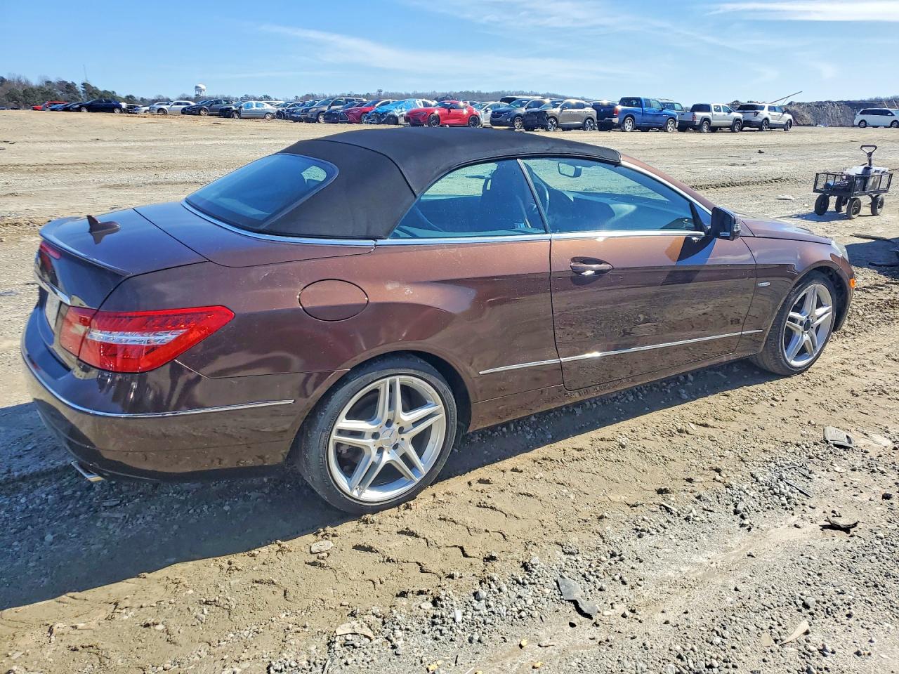 2012 Mercedes-benz E 350 Brown vin: WDDKK5KF0CF154460