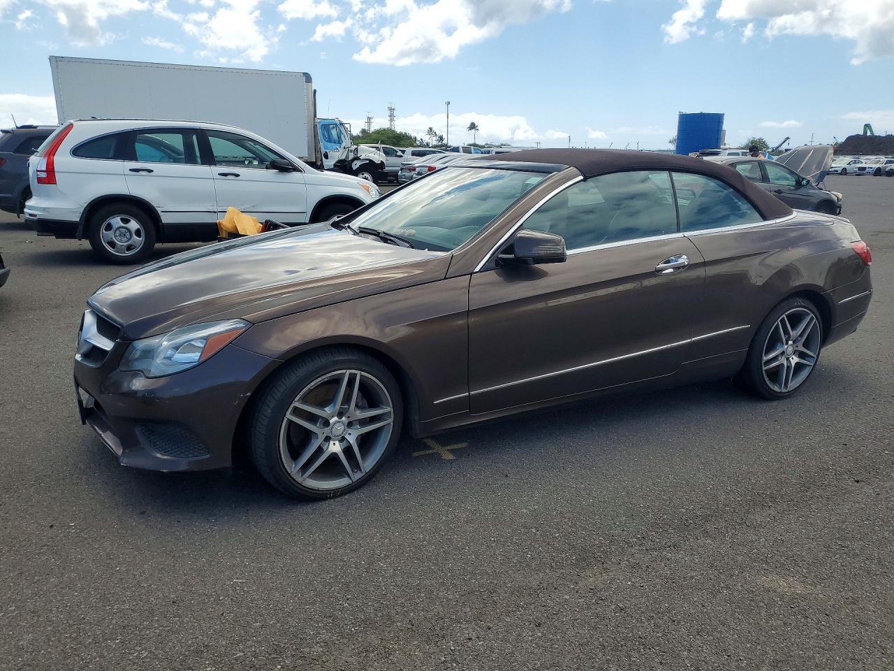 2014 Mercedes-benz E 350 Brown vin: WDDKK5KF0EF262483