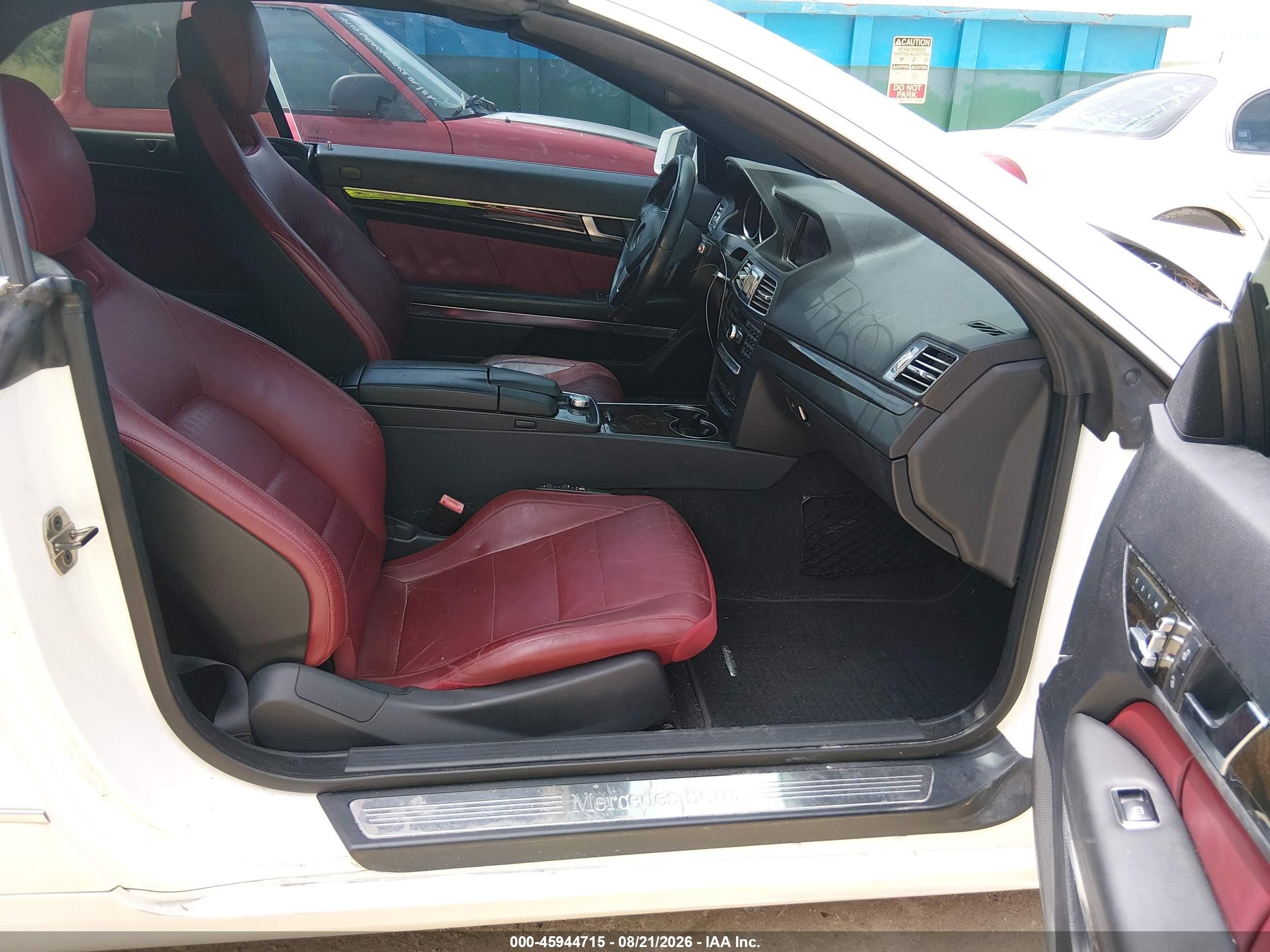2014 Mercedes-benz E 350   White vin: WDDKK5KF0EF270129