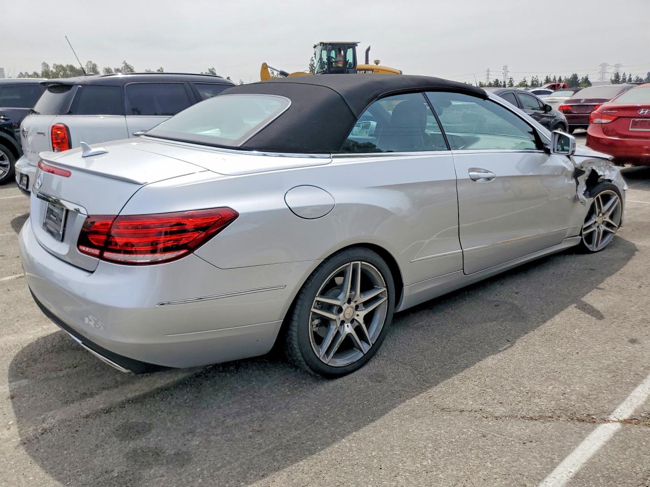 2014 Mercedes-benz E 350 Silver vin: WDDKK5KF0EF270468