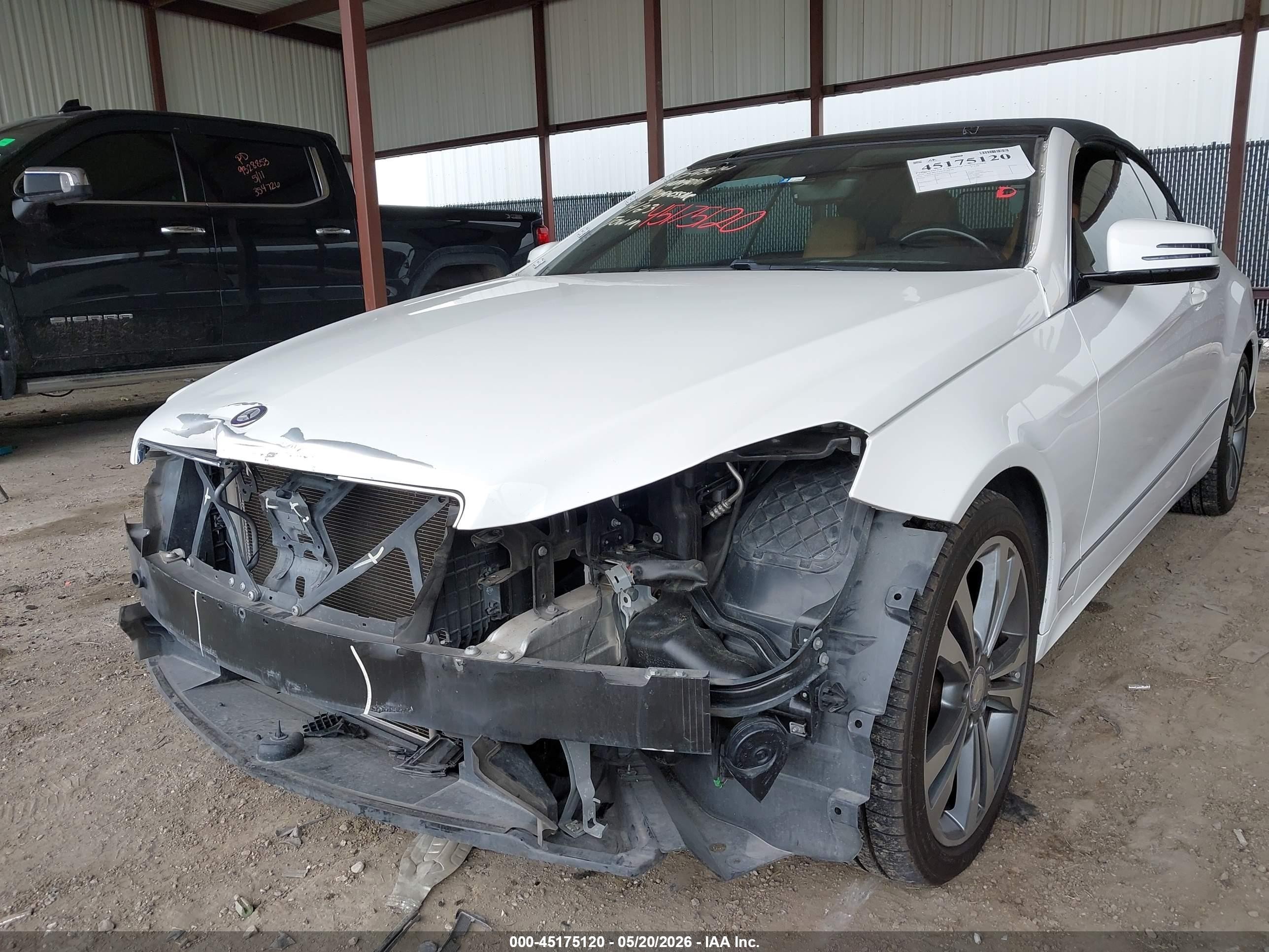 2014 Mercedes-benz E 350   White vin: WDDKK5KF0EF277596