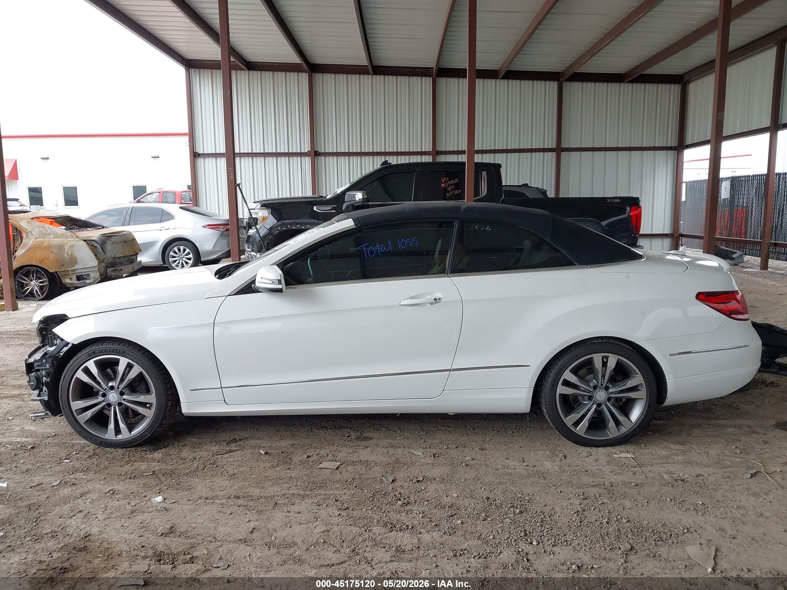 2014 Mercedes-benz E 350   White vin: WDDKK5KF0EF277596