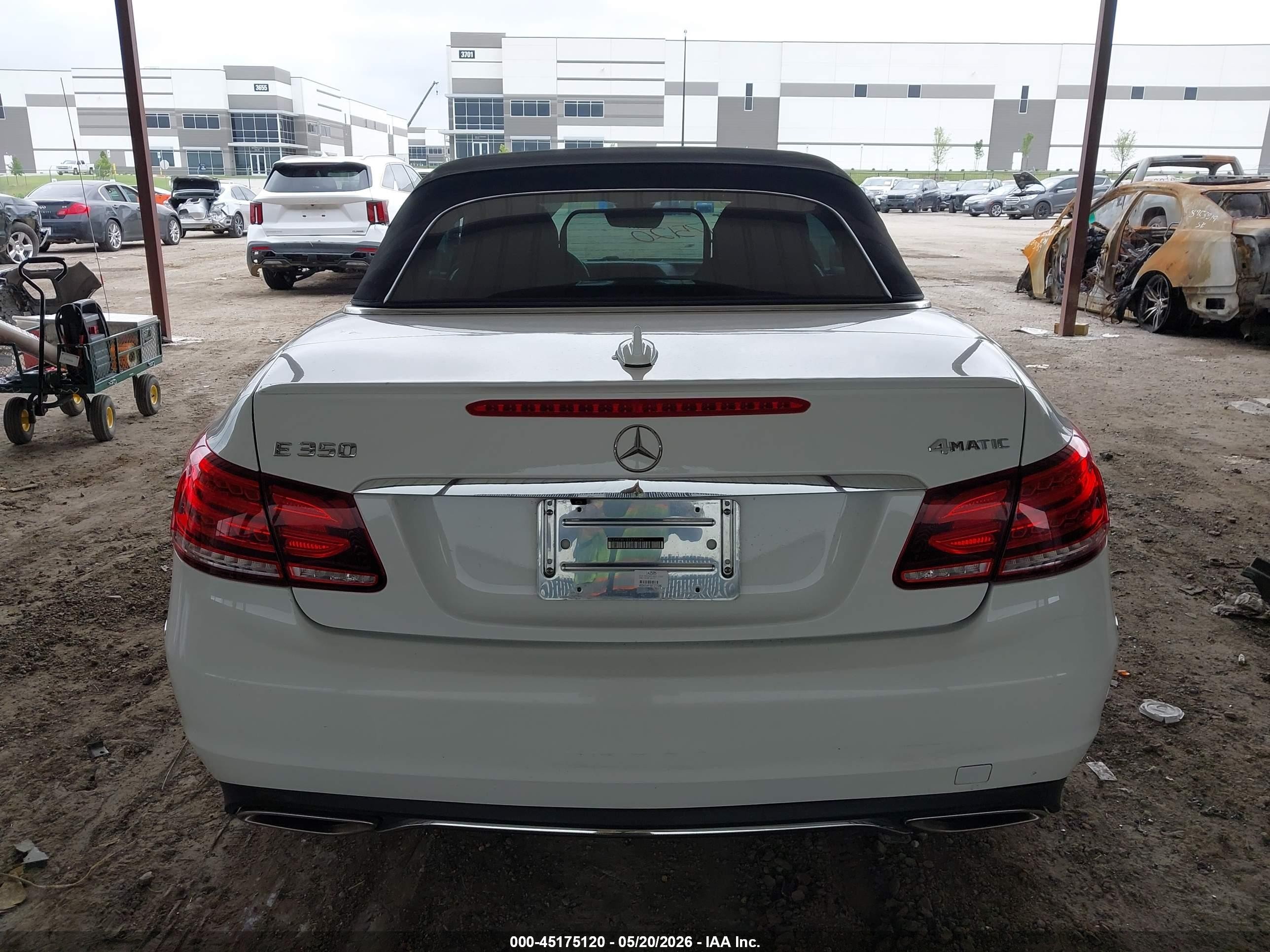 2014 Mercedes-benz E 350   White vin: WDDKK5KF0EF277596