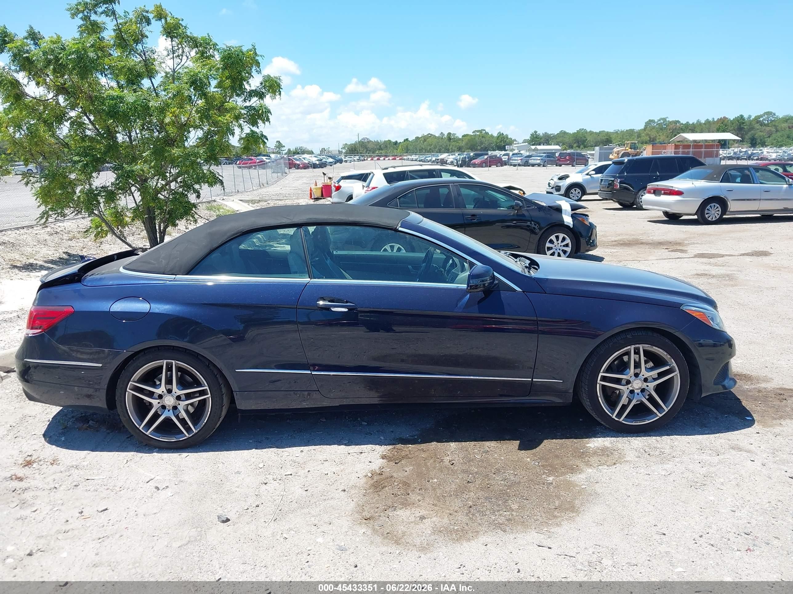 2014 Mercedes-benz E 350   Dark Blue vin: WDDKK5KF1EF248639