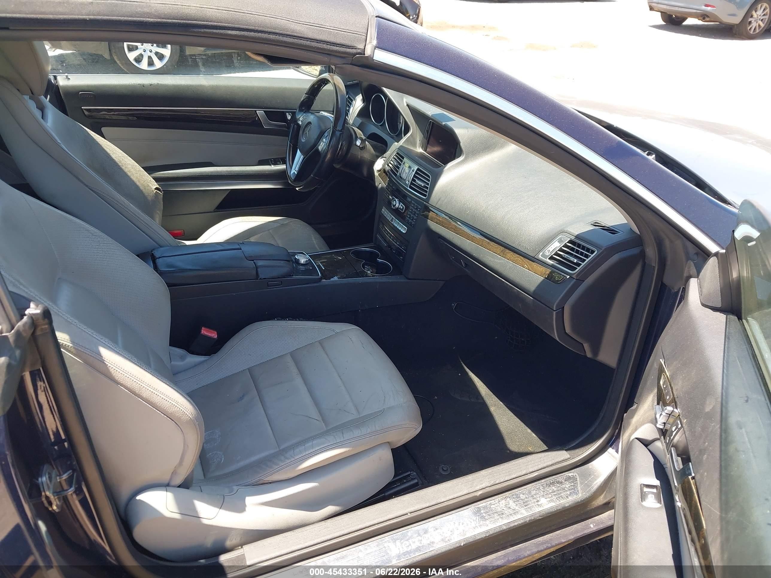 2014 Mercedes-benz E 350   Dark Blue vin: WDDKK5KF1EF248639
