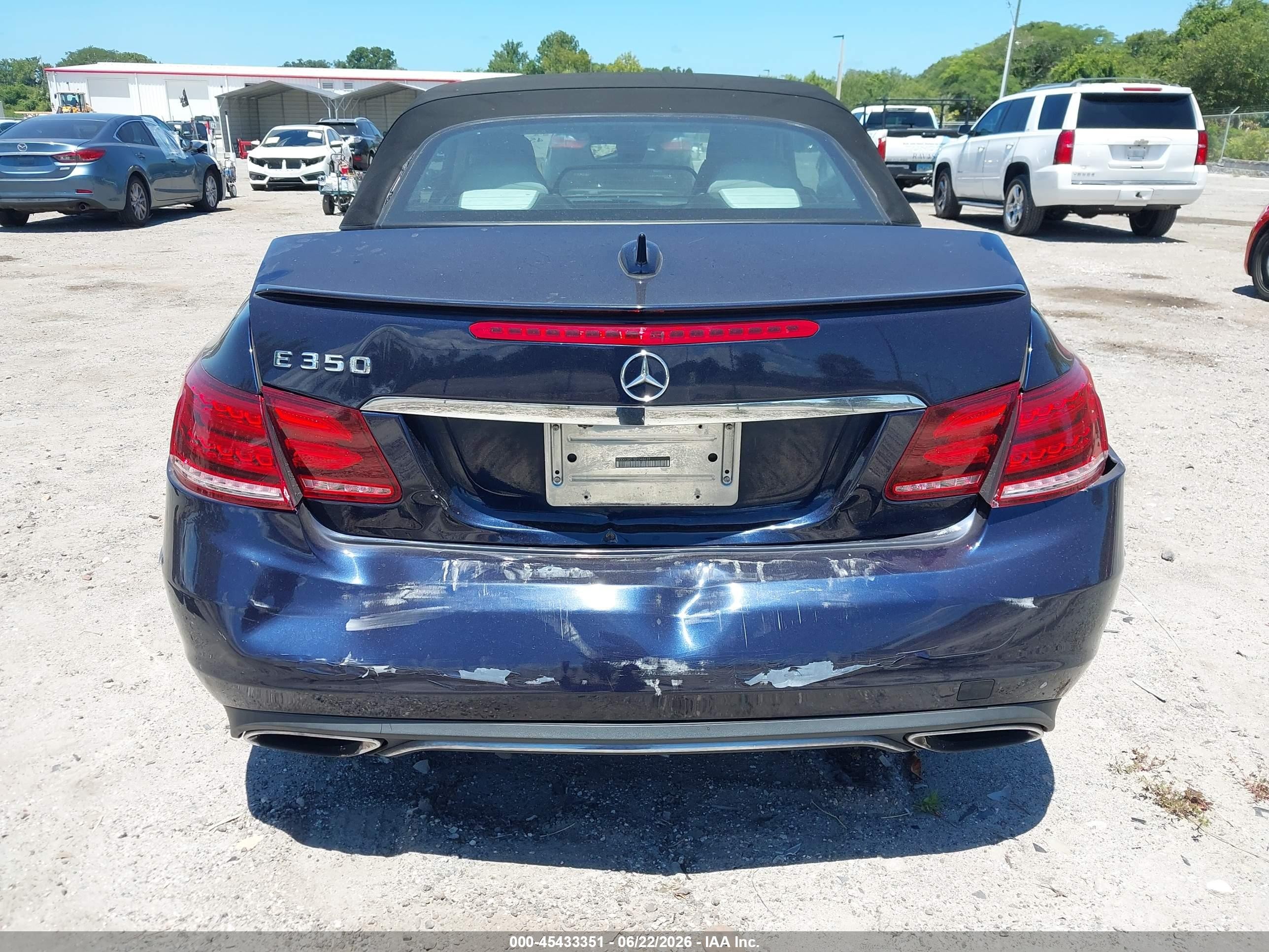 2014 Mercedes-benz E 350   Dark Blue vin: WDDKK5KF1EF248639