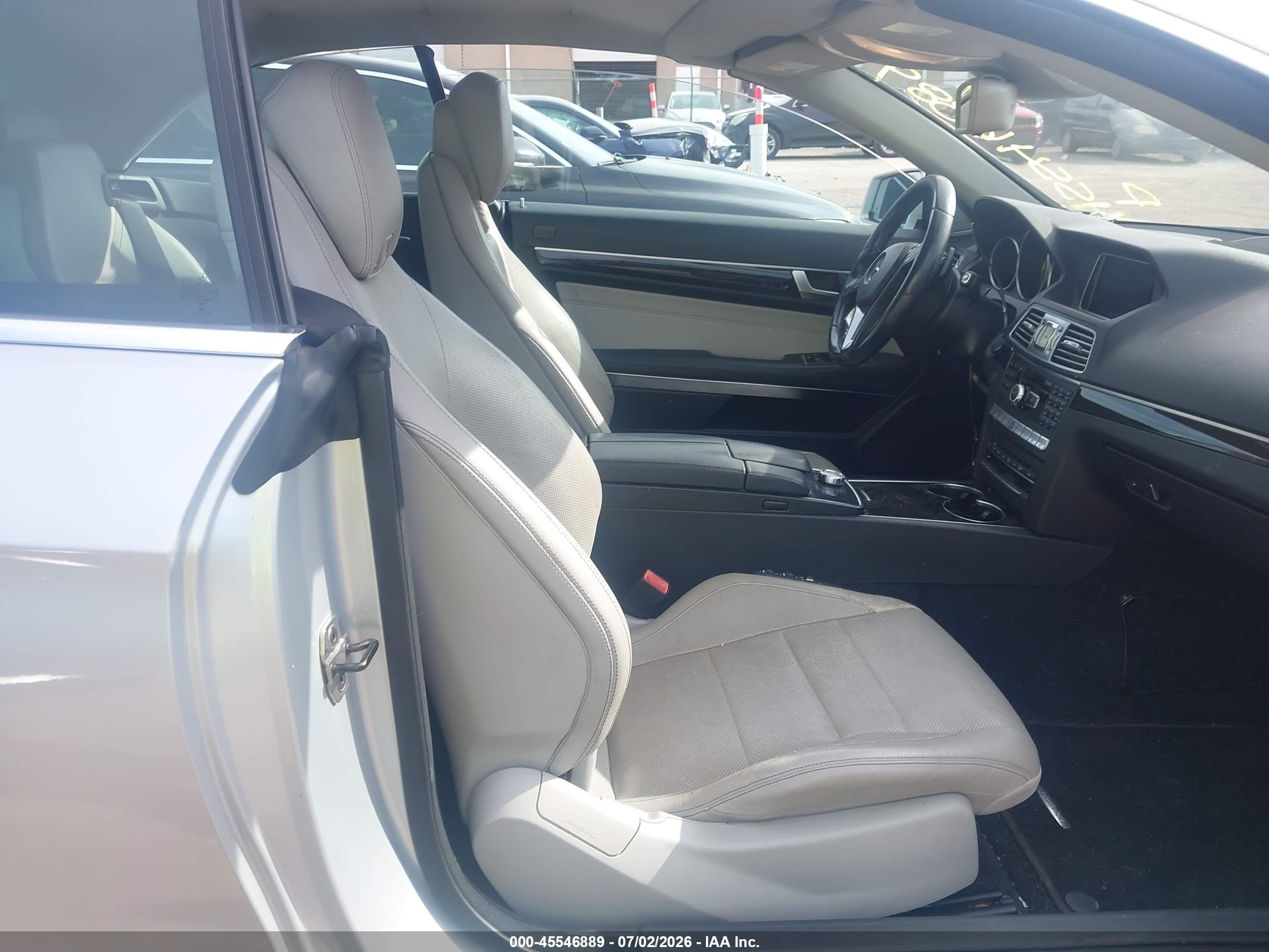 2014 Mercedes-benz E 350   Silver vin: WDDKK5KF1EF266591