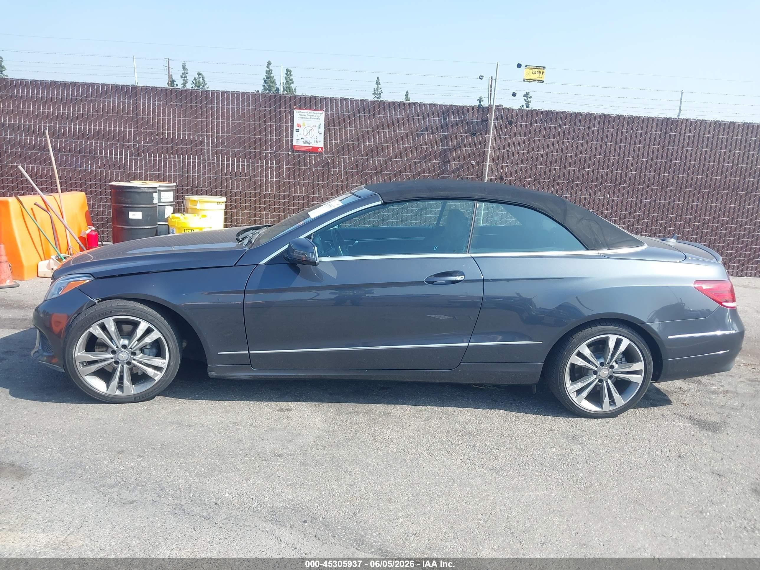 2014 Mercedes-benz E 350   Серый vin: WDDKK5KF2EF225581