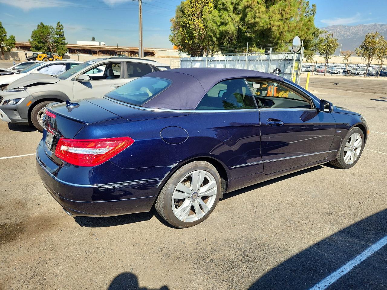 2012 Mercedes-benz E 350 Синий vin: WDDKK5KF3CF142349