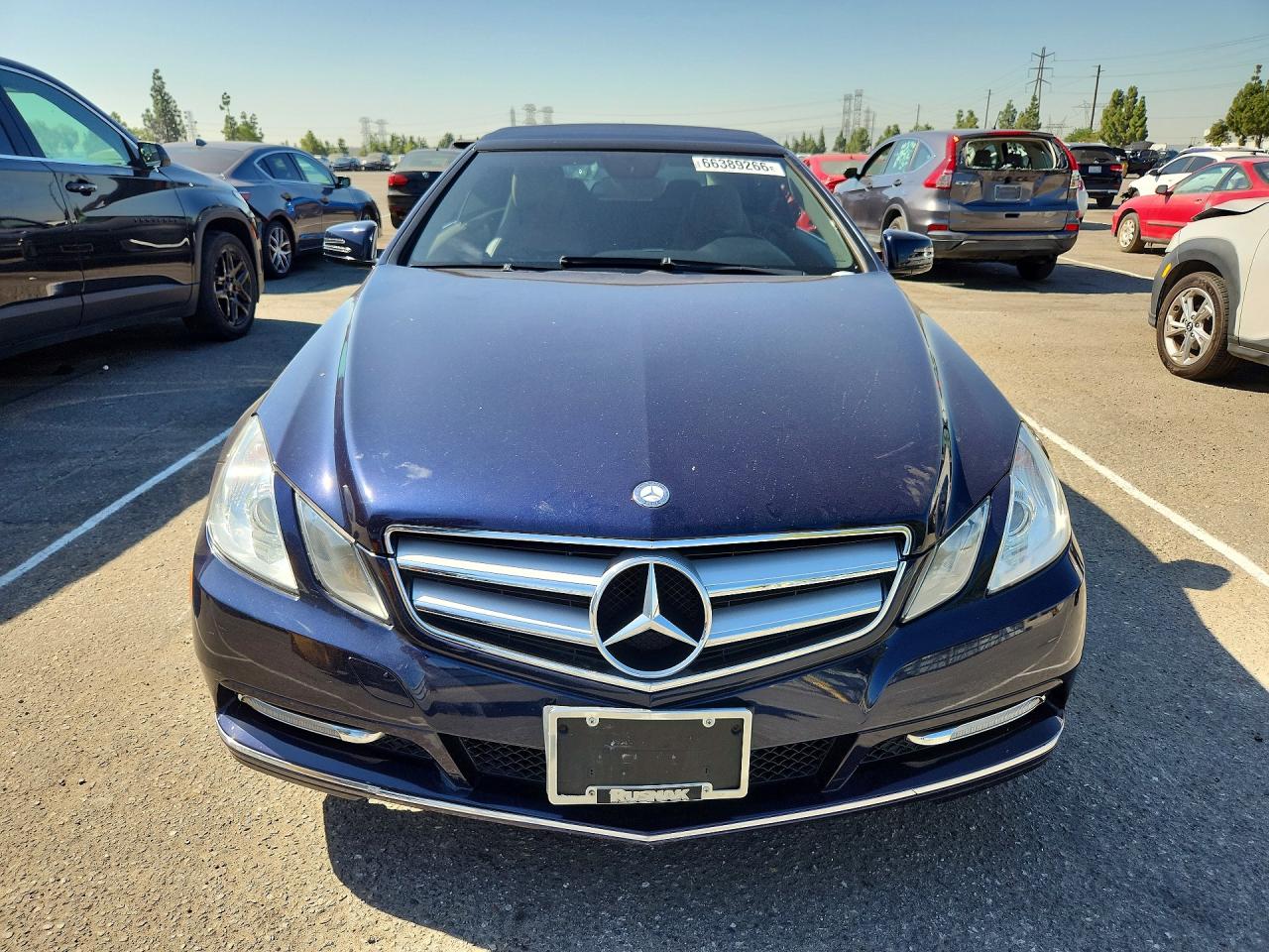 2012 Mercedes-benz E 350 Синий vin: WDDKK5KF3CF142349