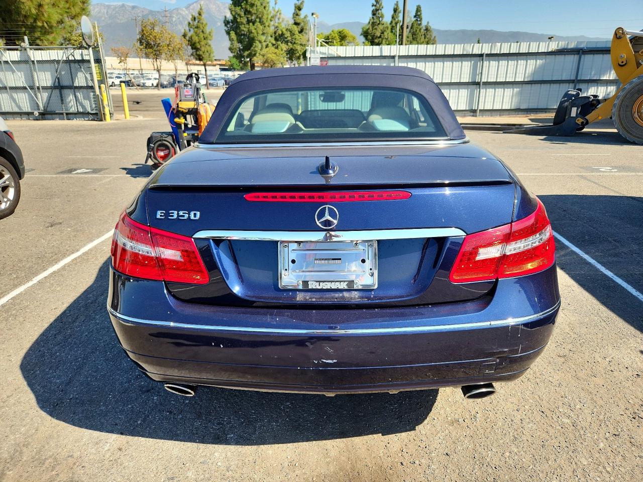 2012 Mercedes-benz E 350 Синий vin: WDDKK5KF3CF142349