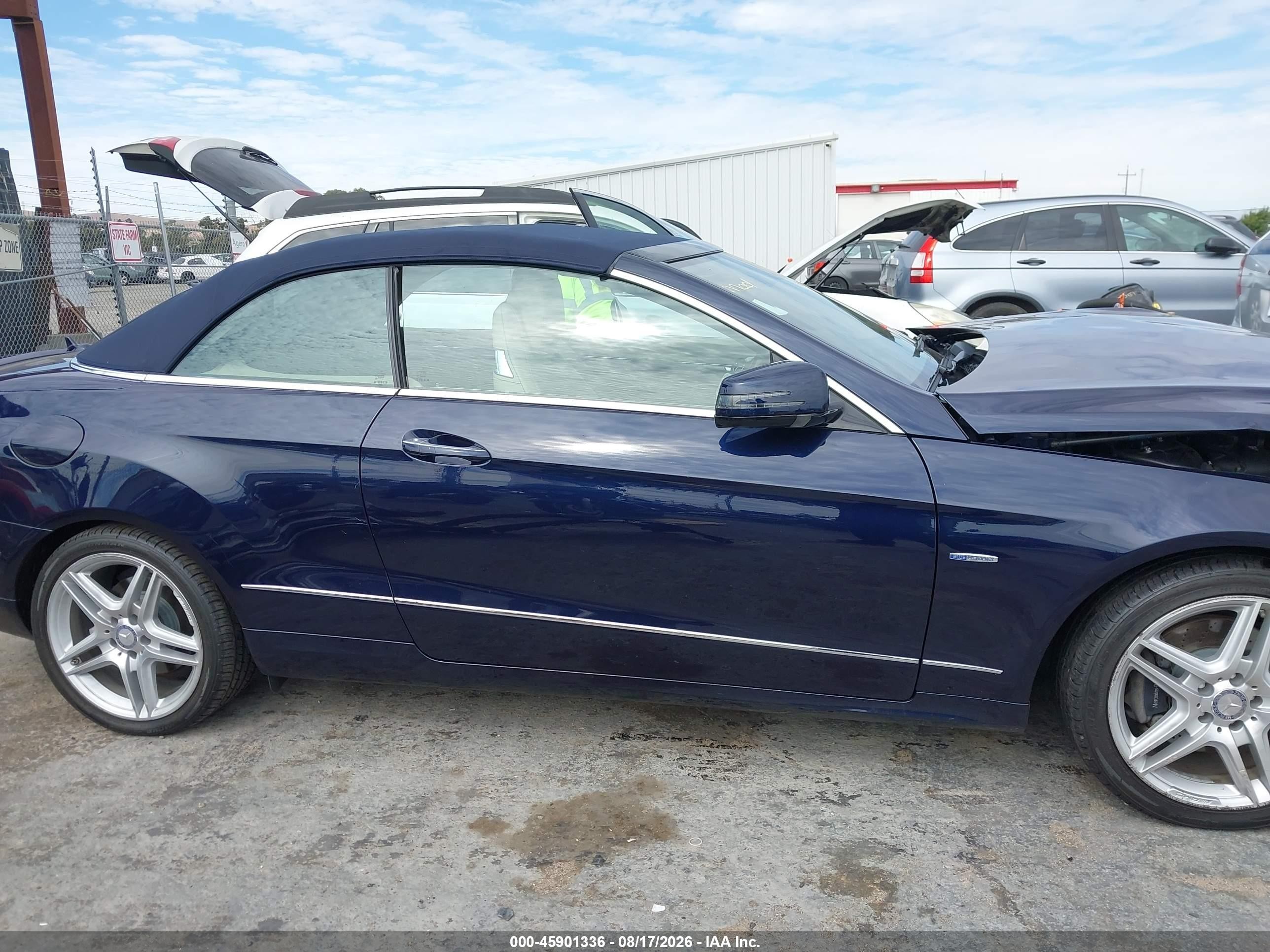 2012 Mercedes-benz E 350 Dark Blue vin: WDDKK5KF3CF144537
