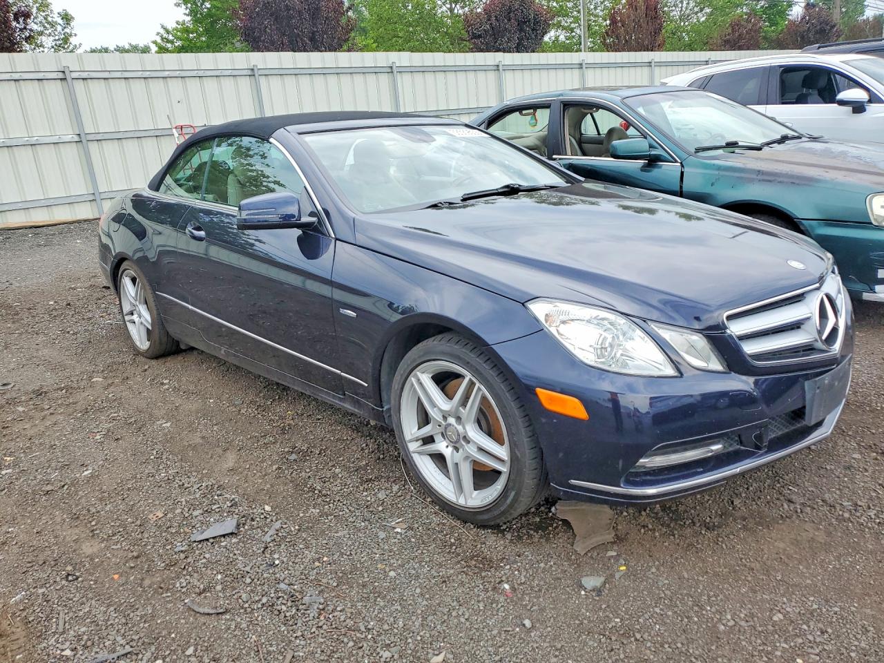 2012 Mercedes-benz E 350 Blue vin: WDDKK5KF3CF159930