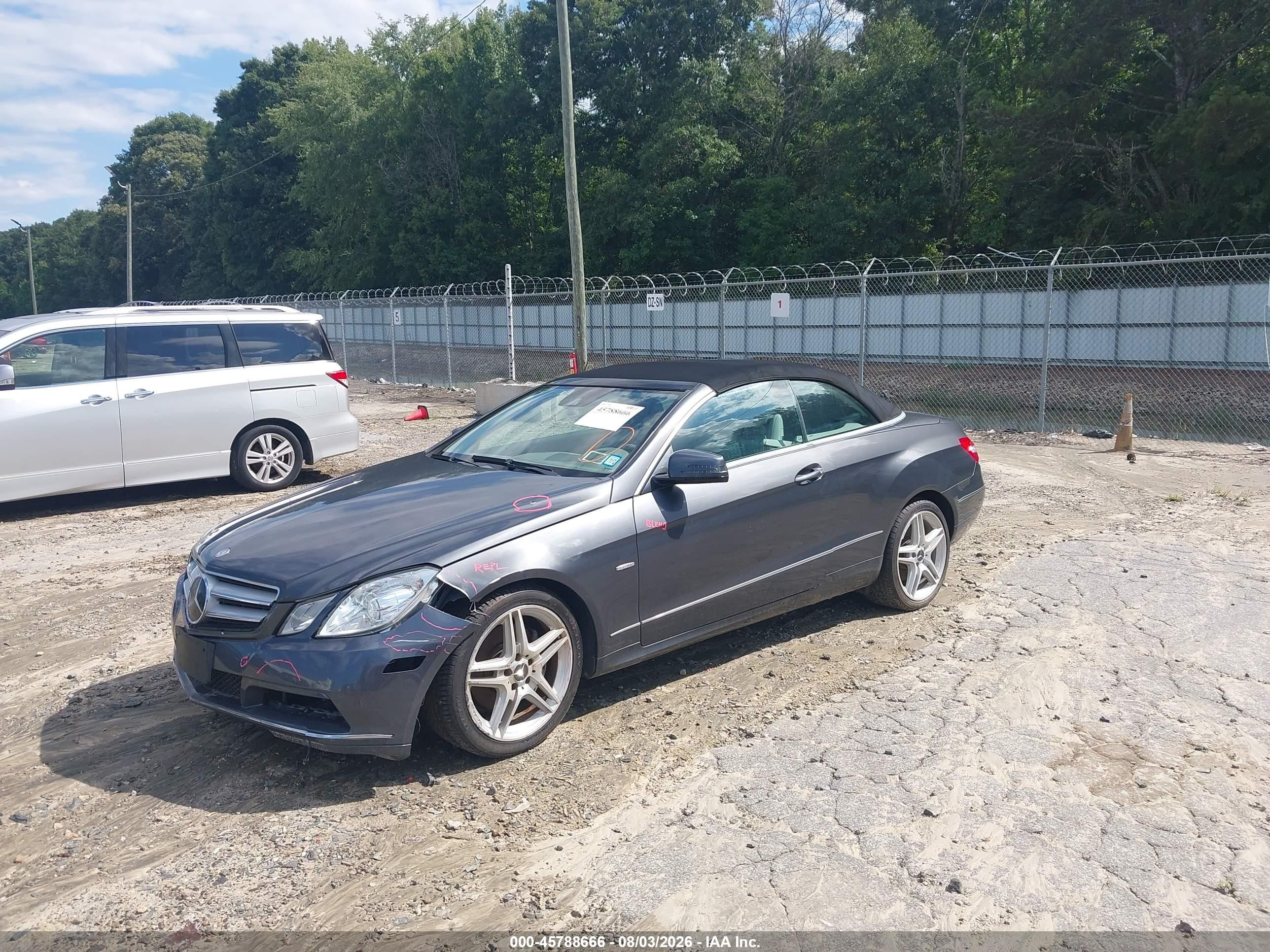 2012 Mercedes-benz E 350 Серый vin: WDDKK5KF4CF144725