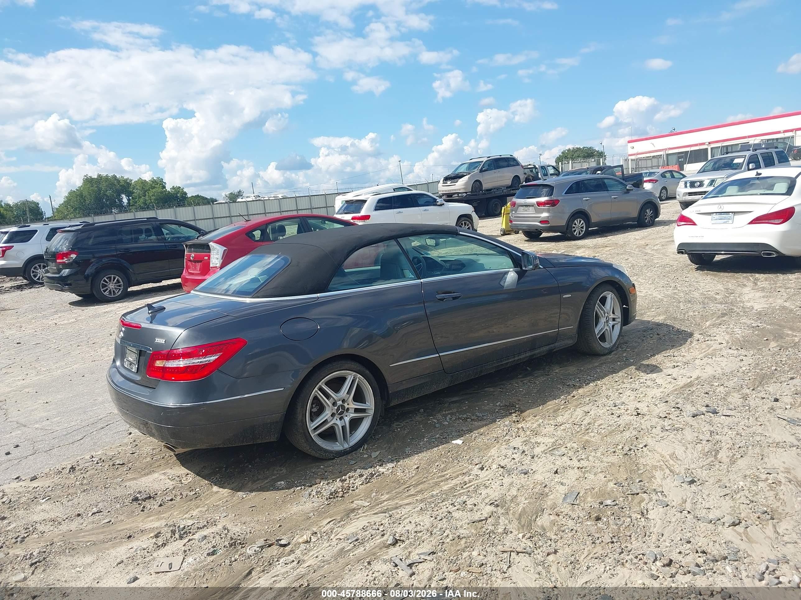 2012 Mercedes-benz E 350 Серый vin: WDDKK5KF4CF144725
