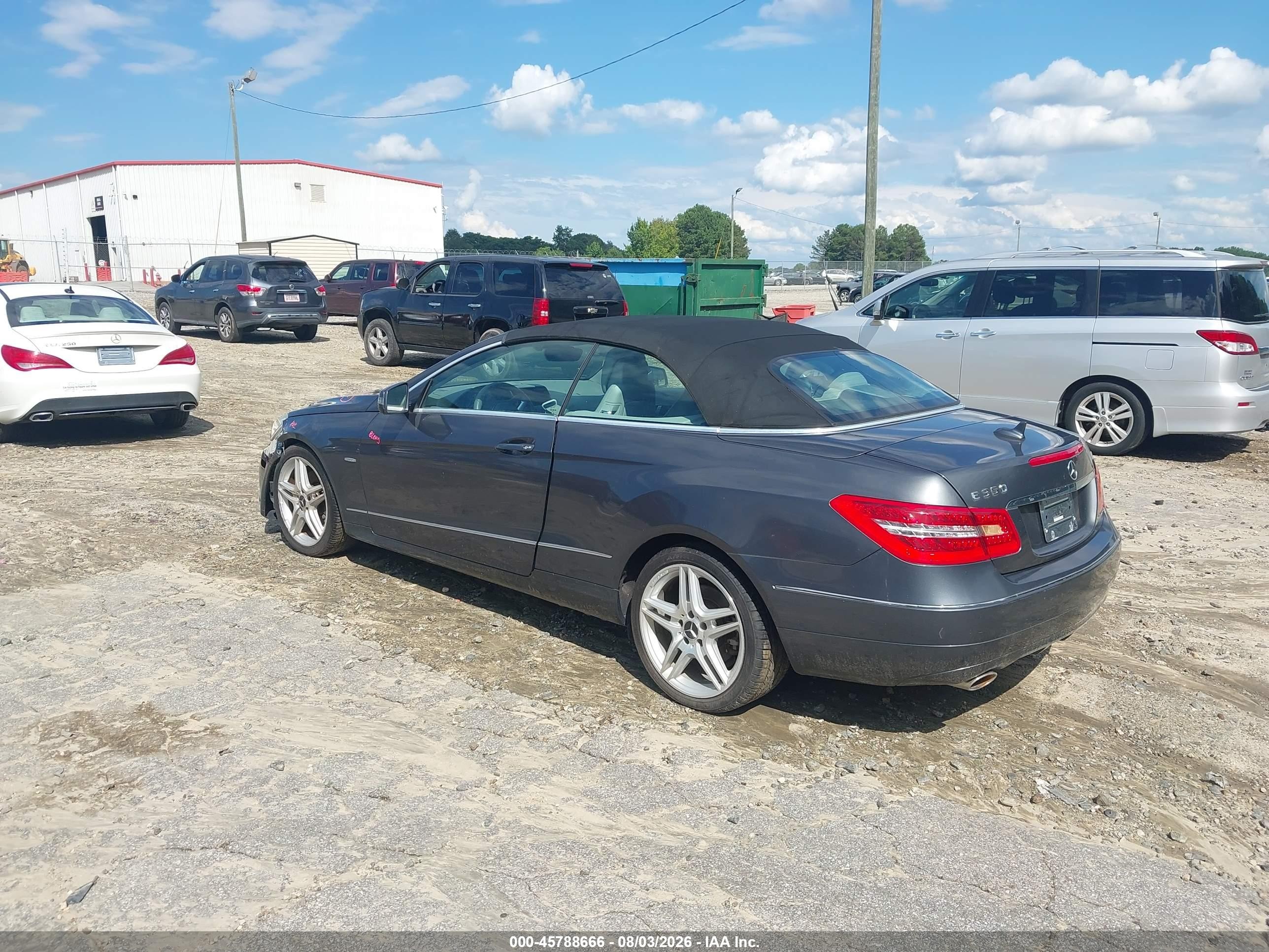 2012 Mercedes-benz E 350 Серый vin: WDDKK5KF4CF144725