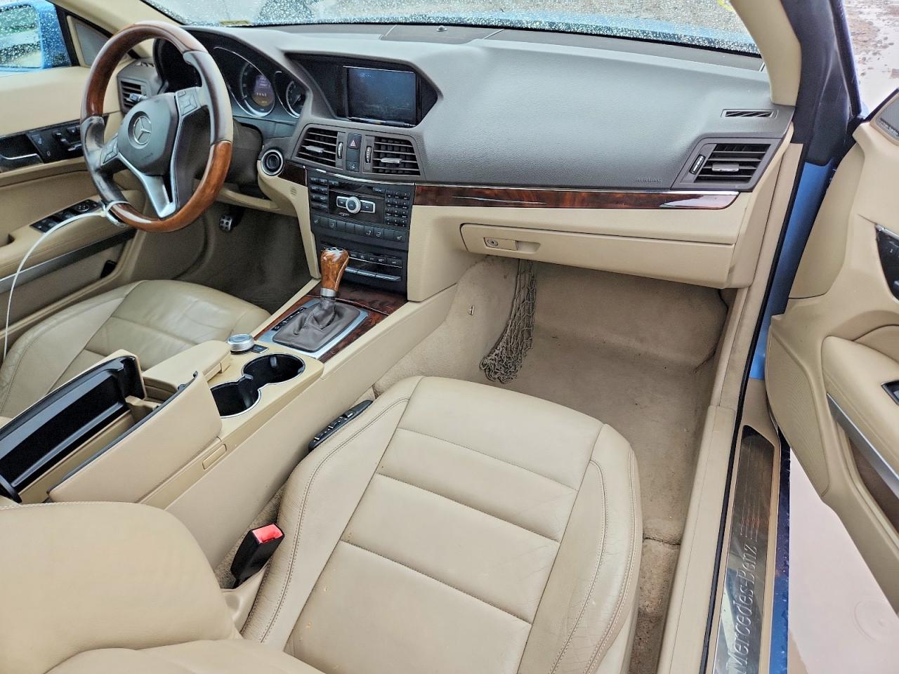 2012 Mercedes-benz E 350 Turquoise vin: WDDKK5KF4CF153103
