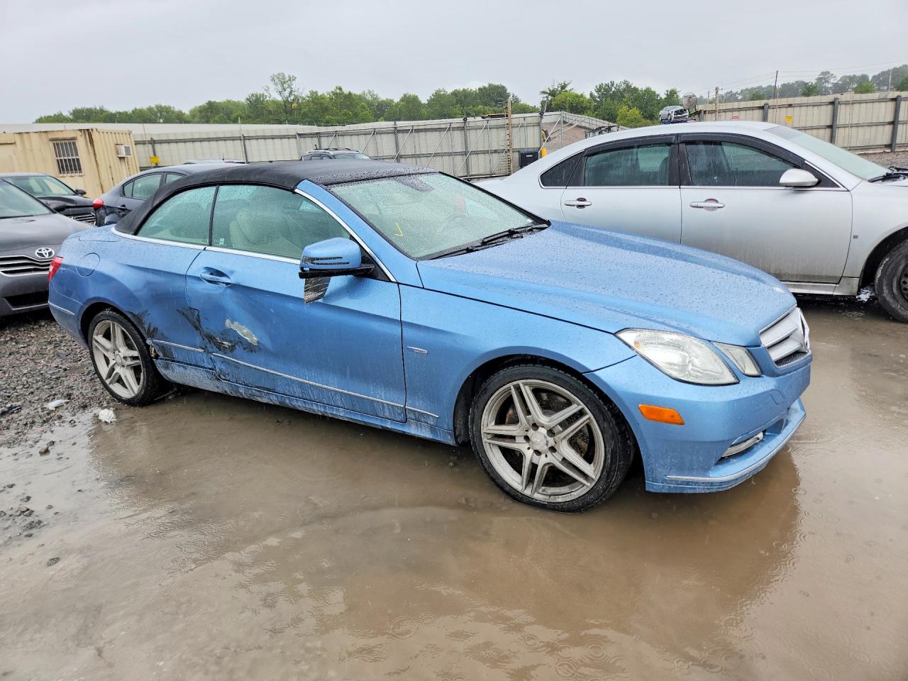 2012 Mercedes-benz E 350 Turquoise vin: WDDKK5KF4CF153103