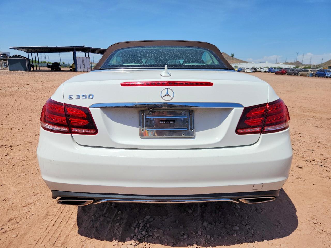 2014 Mercedes-benz E 350 White vin: WDDKK5KF4EF265029