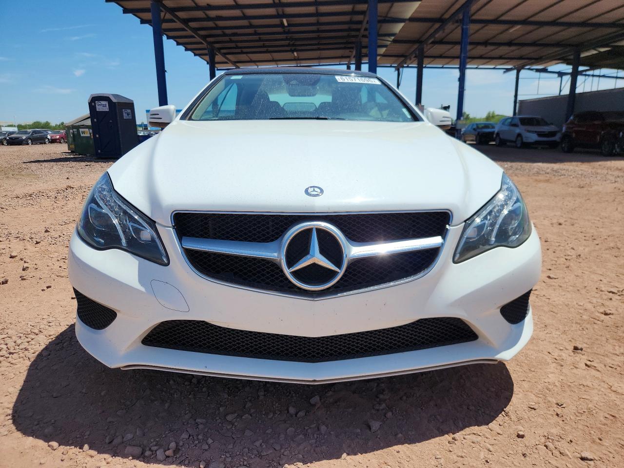 2014 Mercedes-benz E 350 White vin: WDDKK5KF4EF265029