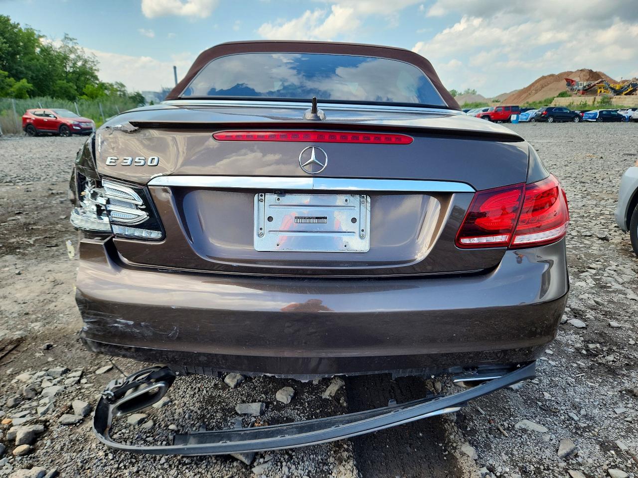 2014 Mercedes-benz E 350 Brown vin: WDDKK5KF4EF270408