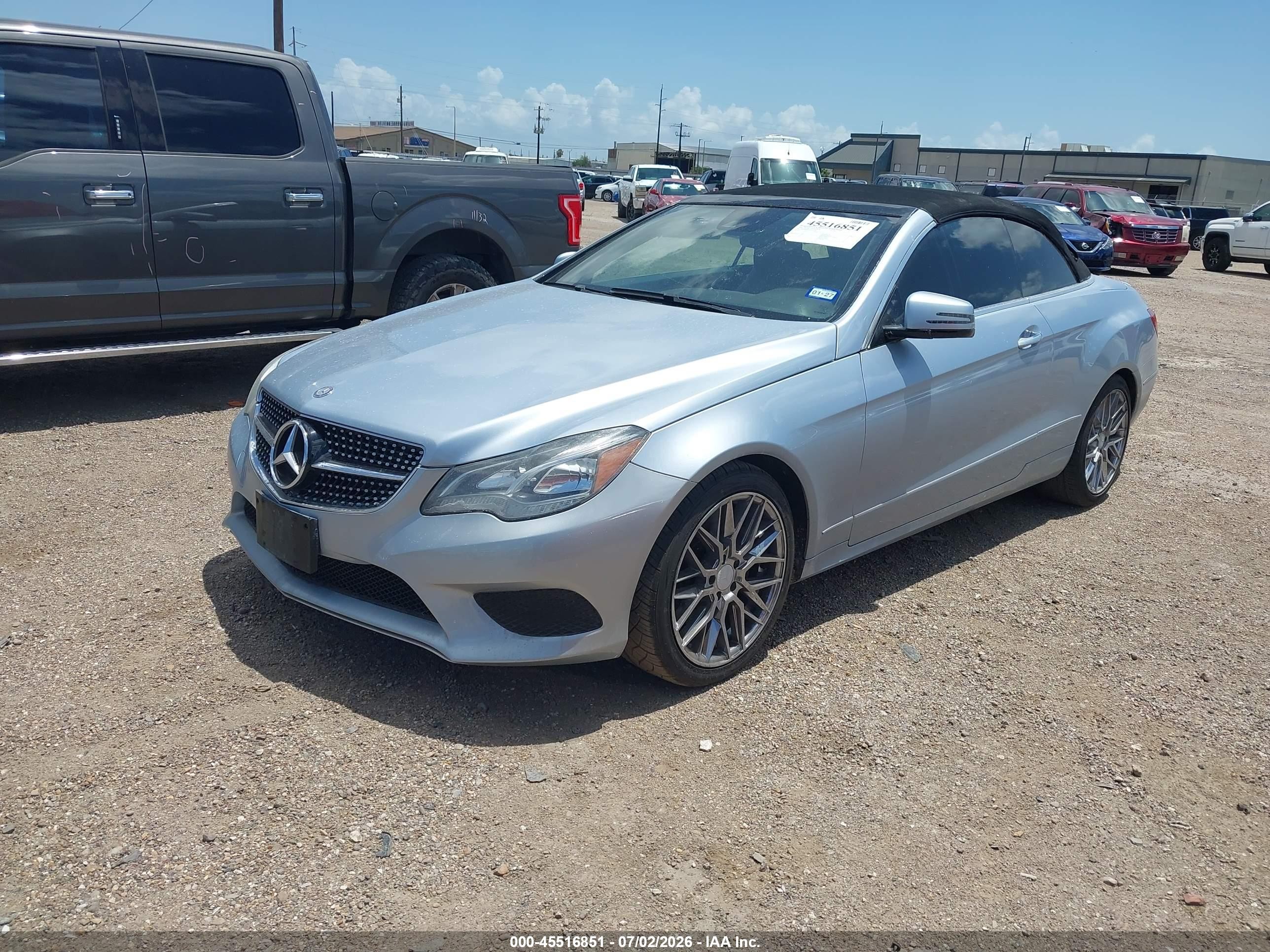 2014 Mercedes-benz E 350   Silver vin: WDDKK5KF4EF273079