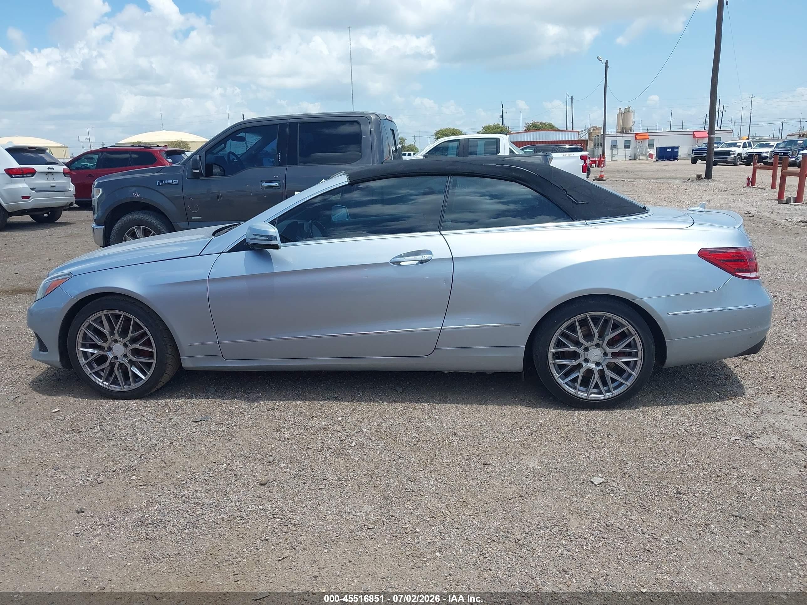 2014 Mercedes-benz E 350   Silver vin: WDDKK5KF4EF273079