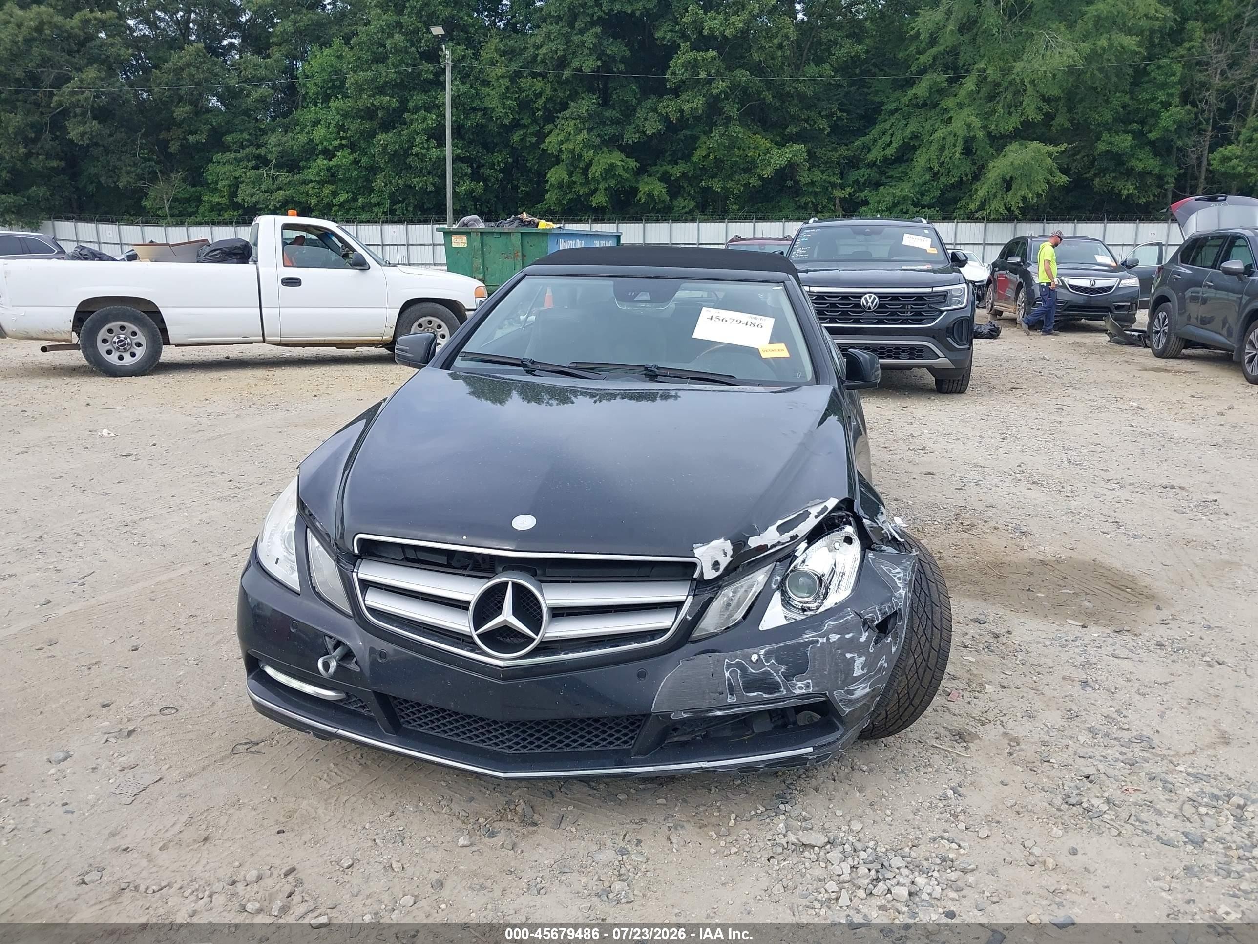 2012 Mercedes-benz E 350   Черный vin: WDDKK5KF5CF167477