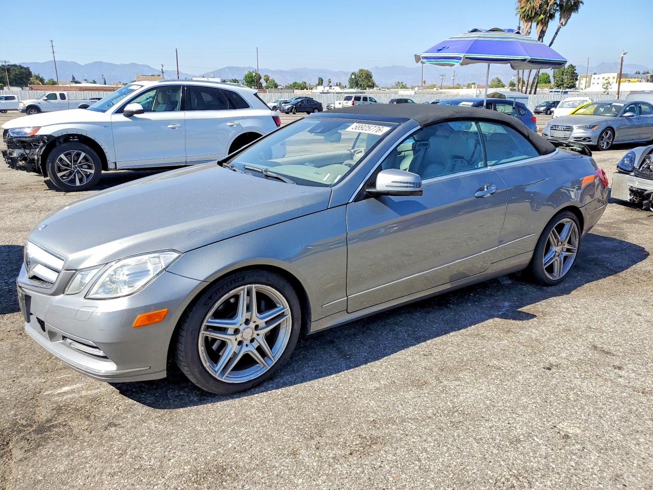 2013 Mercedes-benz E 350 Серый vin: WDDKK5KF5DF195474