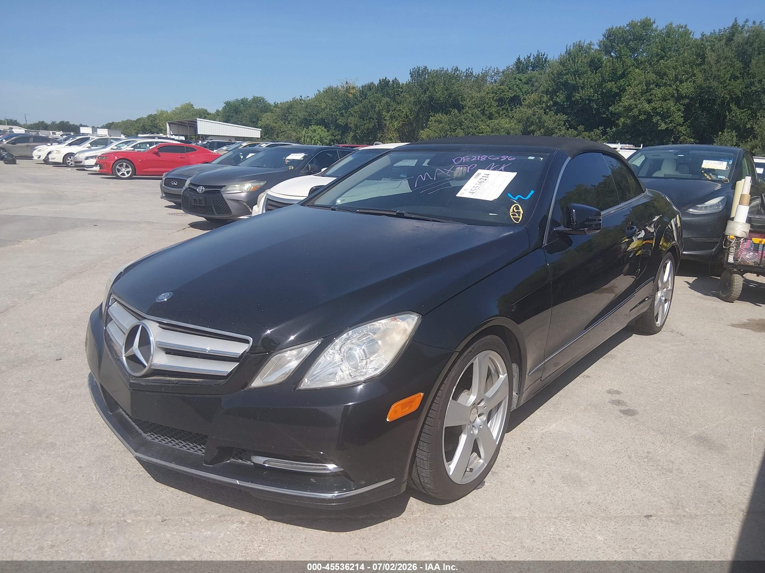 2013 Mercedes-benz E 350   Black vin: WDDKK5KF5DF218686