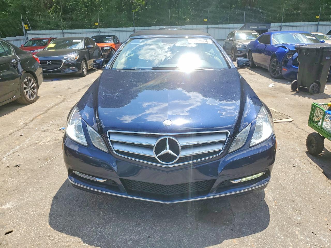 2013 Mercedes-benz E 350 Blue vin: WDDKK5KF5DF220177