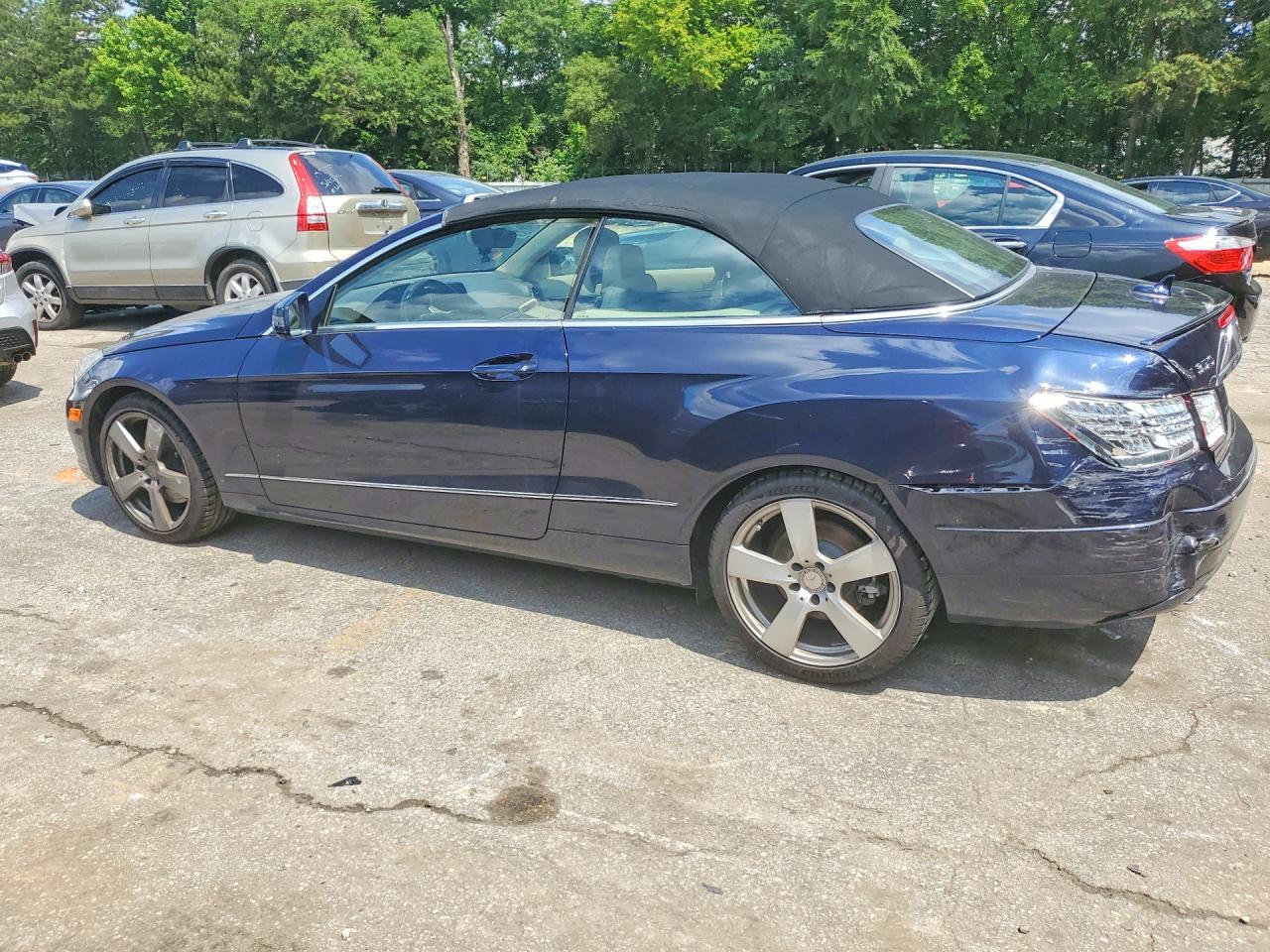 2013 Mercedes-benz E 350 Blue vin: WDDKK5KF5DF220177
