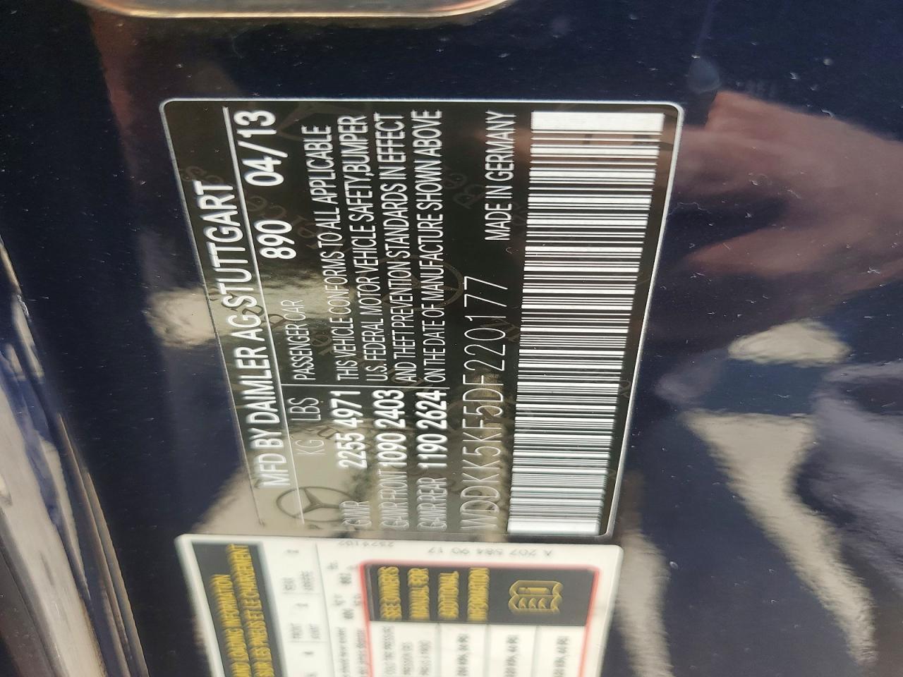 2013 Mercedes-benz E 350 Blue vin: WDDKK5KF5DF220177