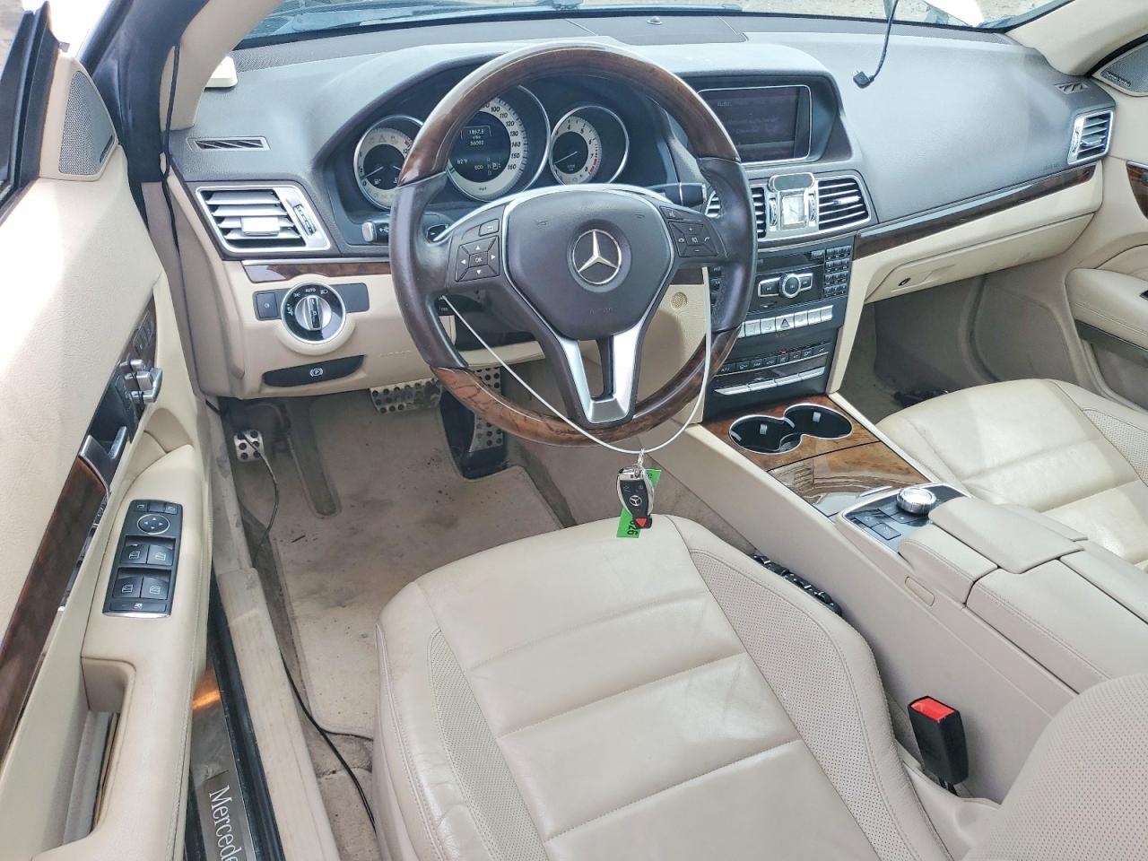 2014 Mercedes-benz E 350 White vin: WDDKK5KF5EF231472